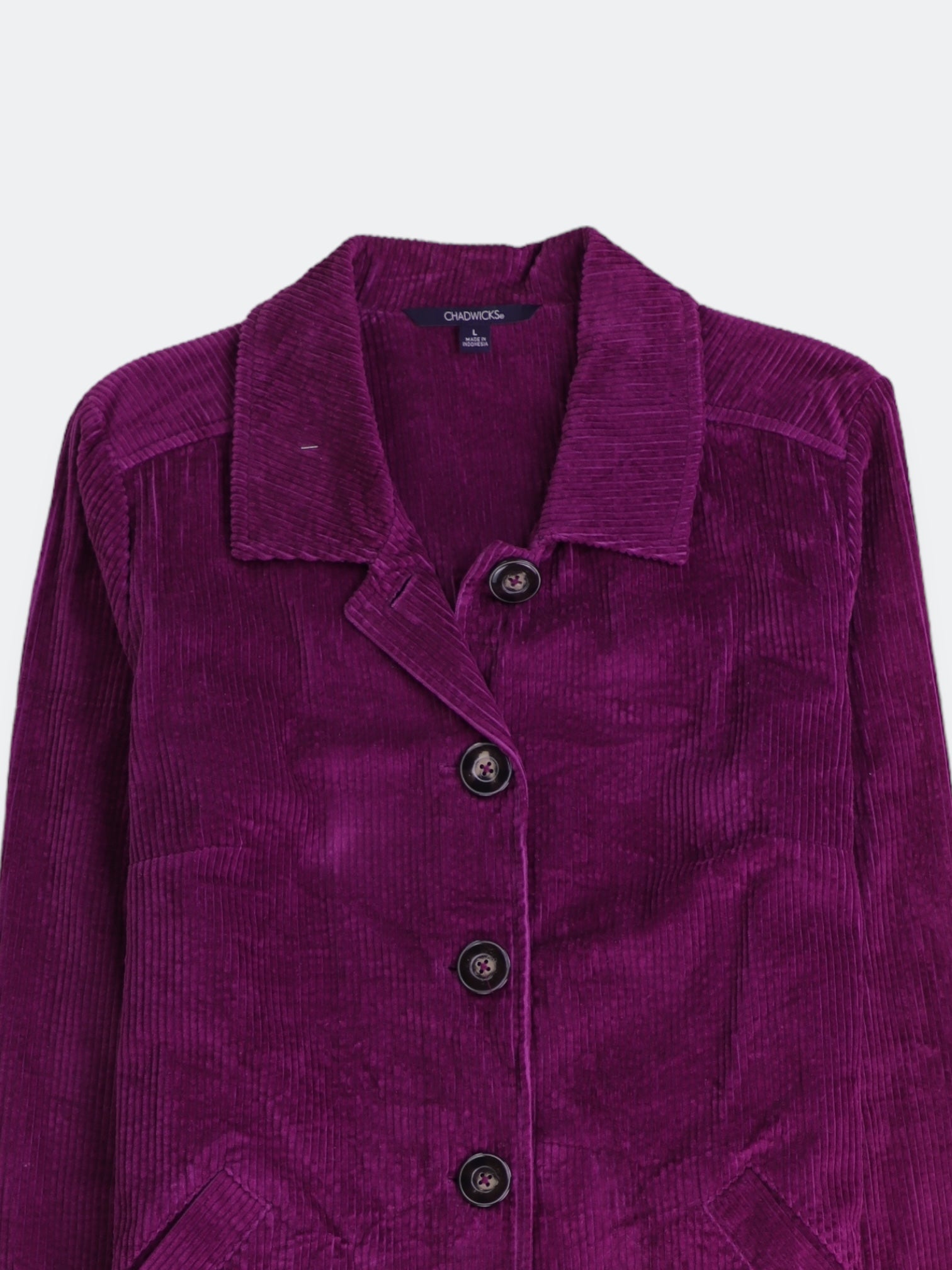 Chaqueta Sobrecamisa Corduroy - Mujer - Large