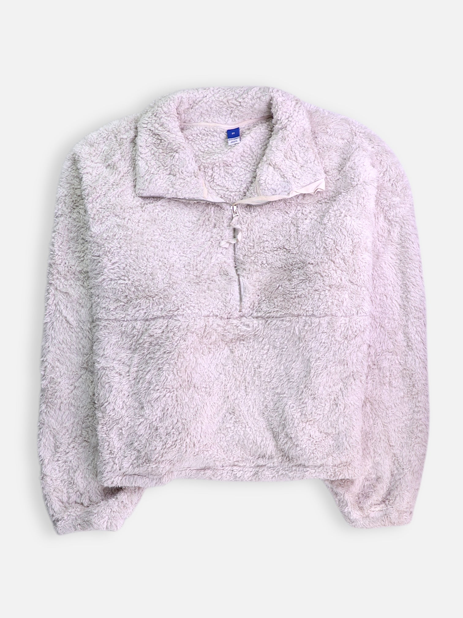 Old Navy Sueter Fleece Teddy - Mujer - 2XL