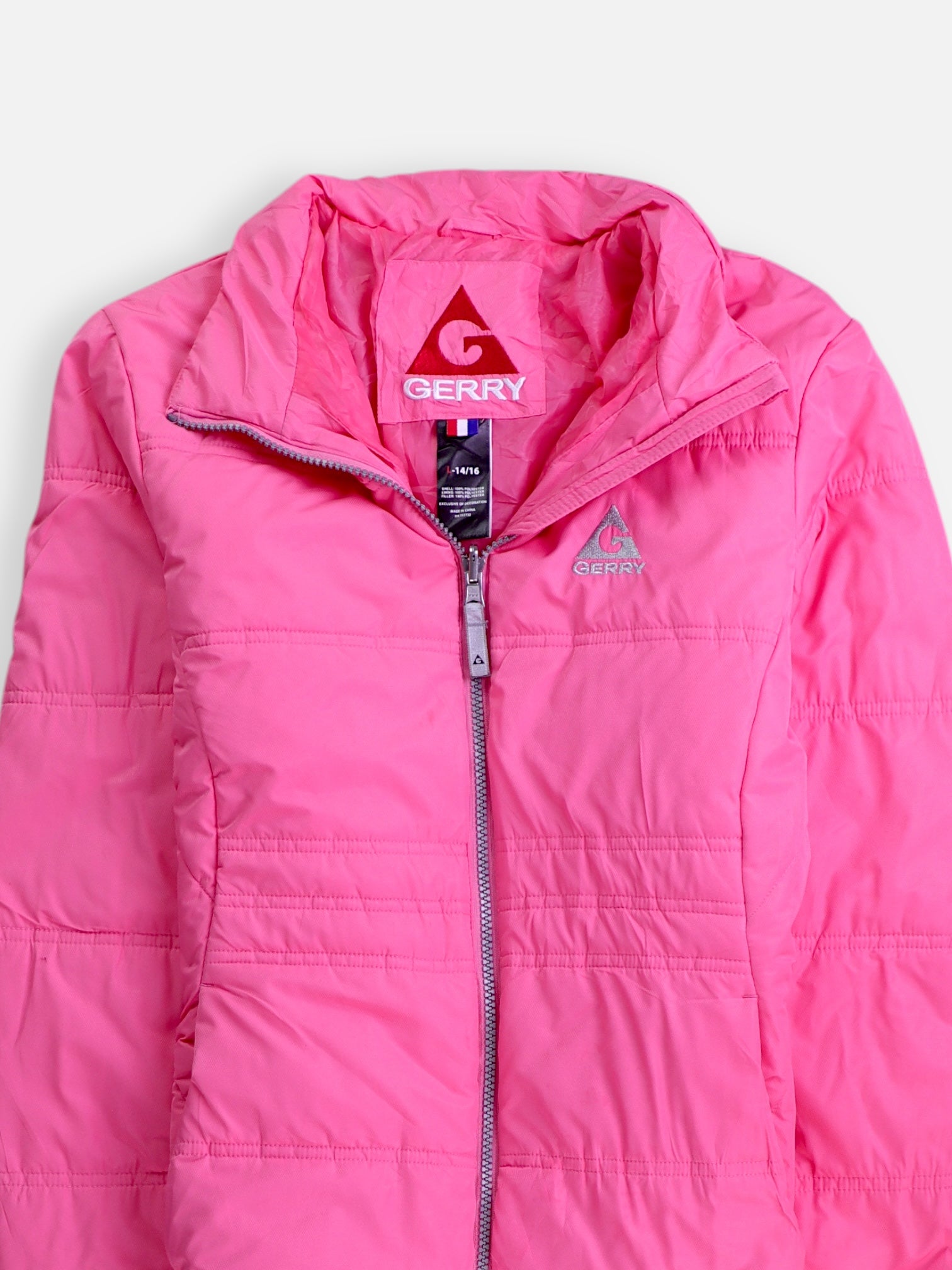 GERRY Chaqueta Puffer Impermeable - Niña - Large - 14-16Y (Años)