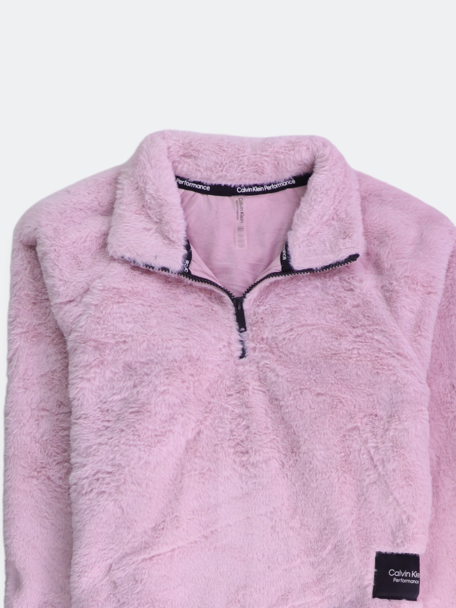 Calvin Klein Sudadera Fleece Teddy - Mujer - Small