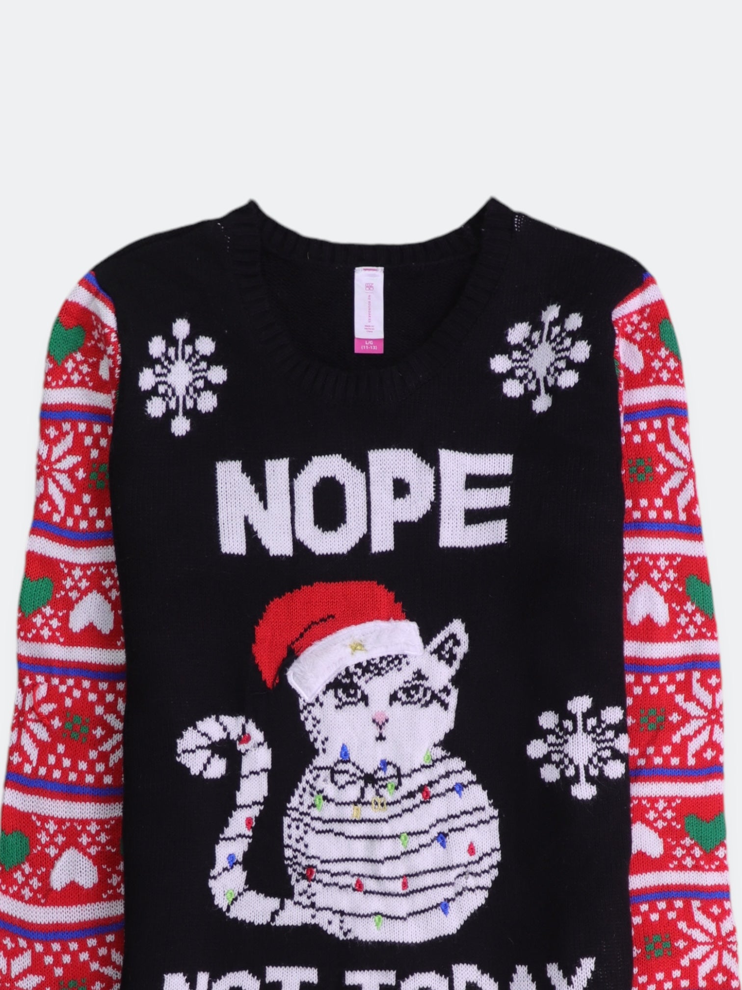 NOBO Sueter Knit Ugly Sweater - Niño - Large - 11-13Y  (Años)