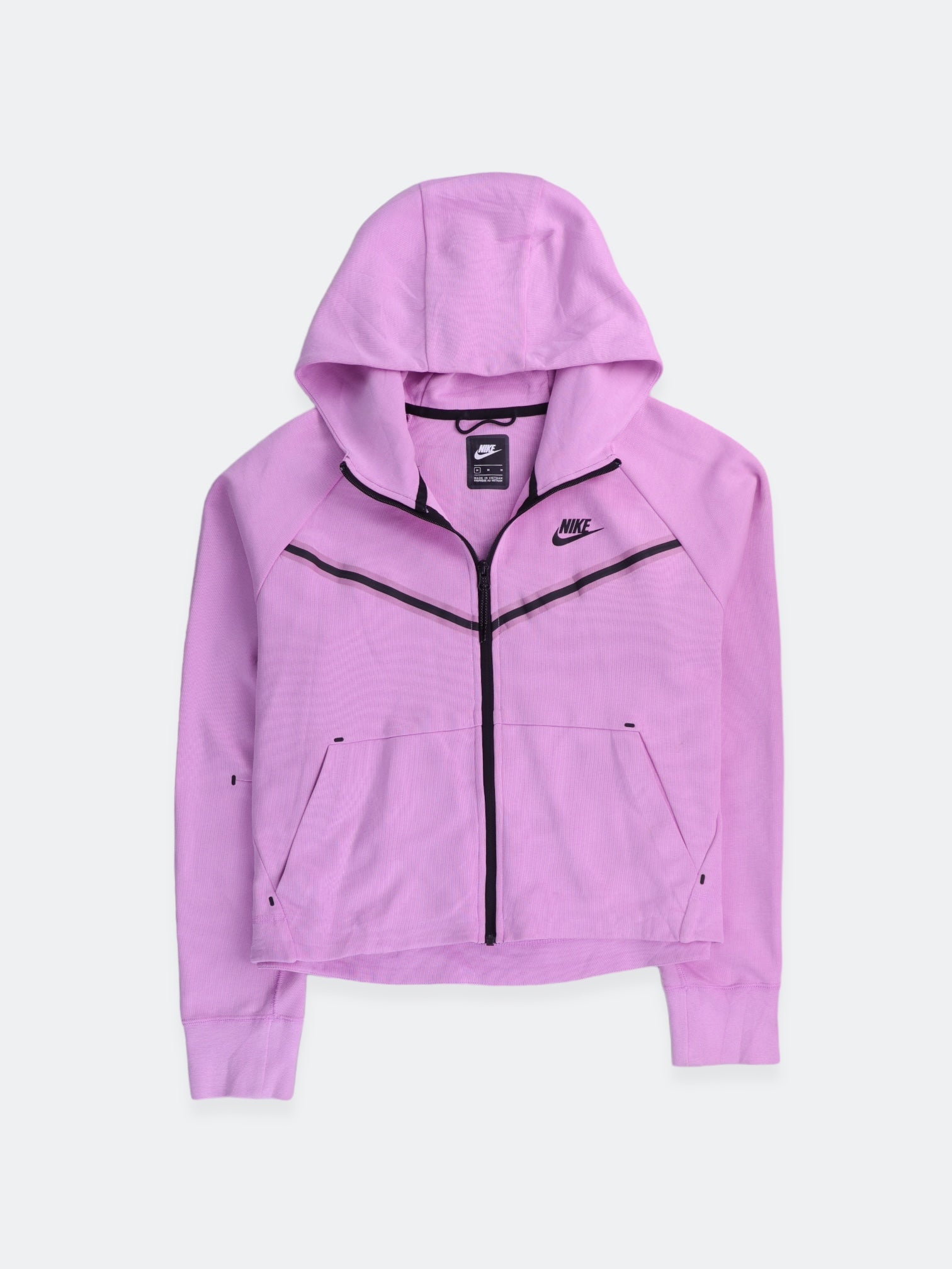 Nike Sudadera Hoodie Crop Top - Mujer - Medium