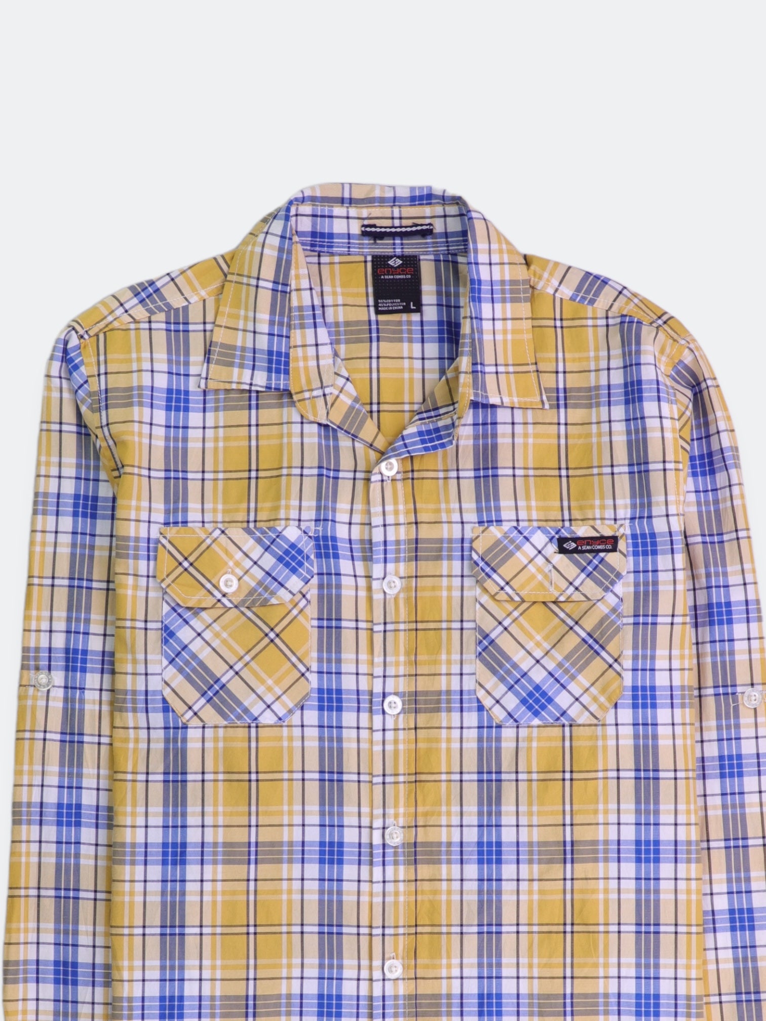 Camisa Casual - Hombre - Large