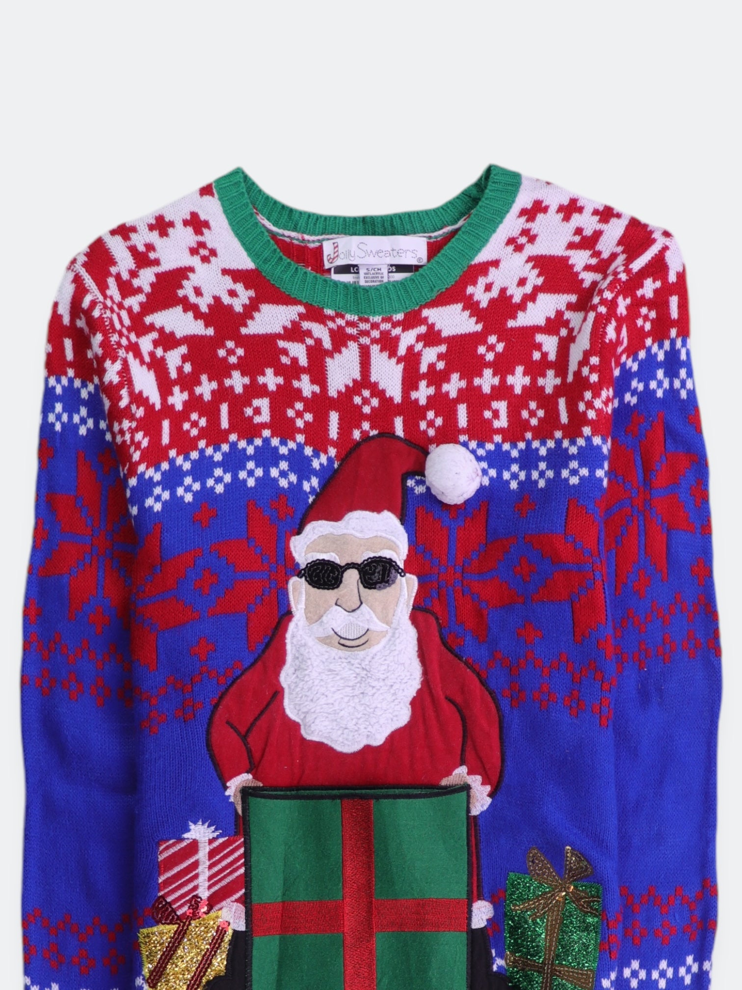 Sueter Knit Navideño - Hombre - Small