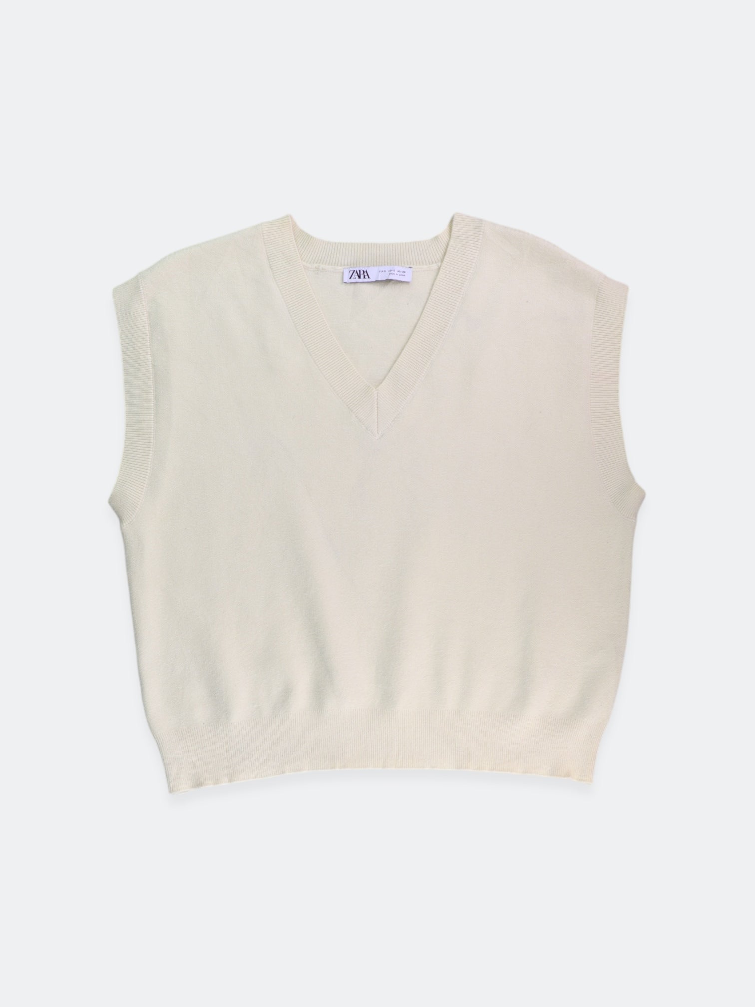 ZARA Chaleco Vest - Mujer - Small