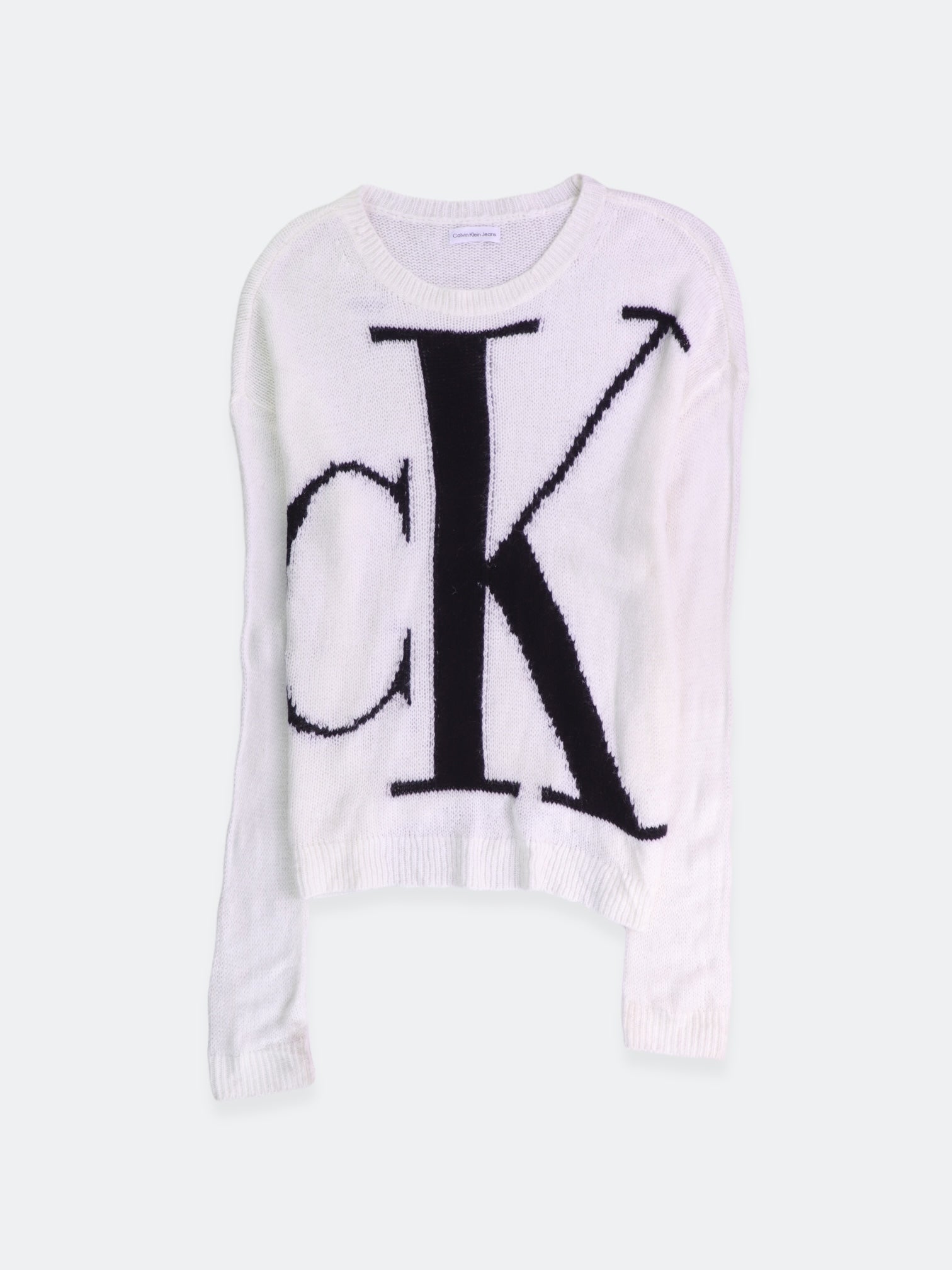 Calvin Klein Sueter Knit Casual - Mujer - Large