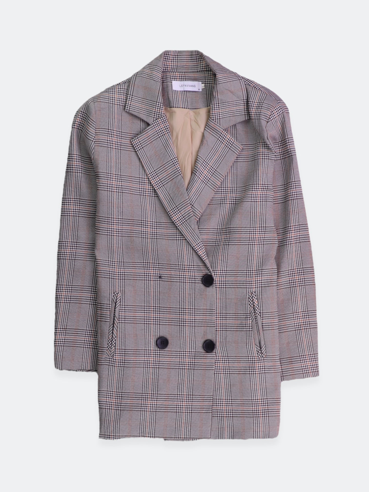 Blazer Plaid Types - Mujer - Large