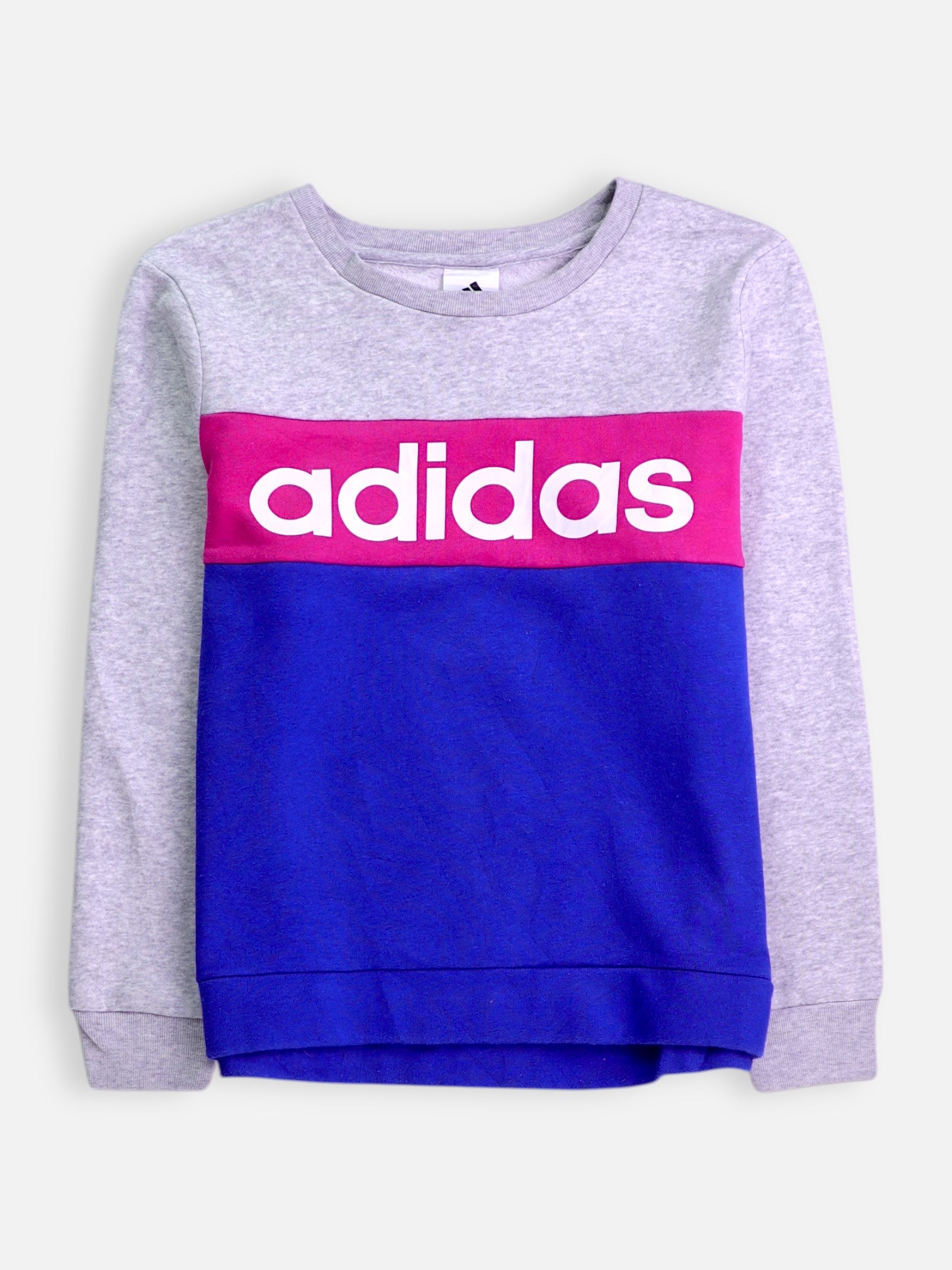 Adidas Sudadera Sweatshirt Color Block - Niña - XL - 12-14Y (Años)