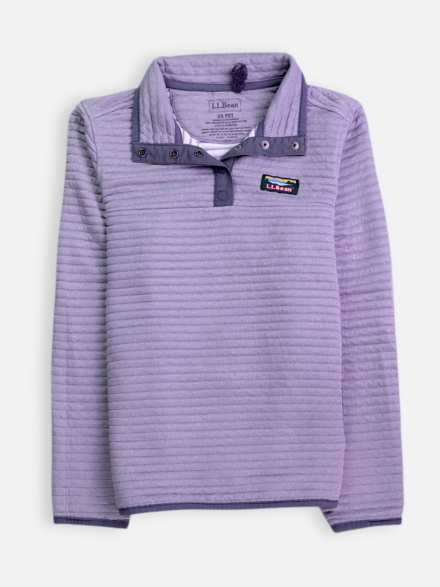 LL BEAN Sudadera Fleece Basic - Mujer - XS