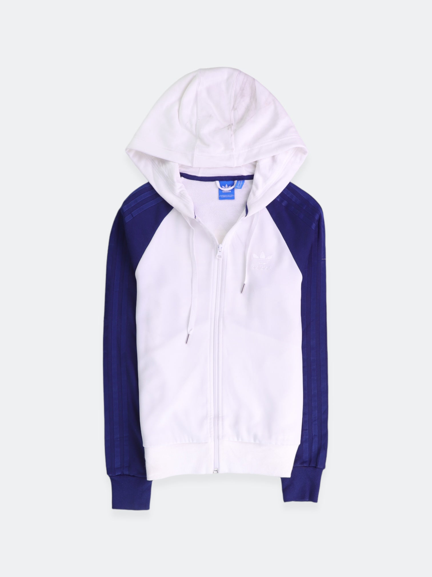 Adidas Sudadera Hoodie Color Block - Mujer - Small