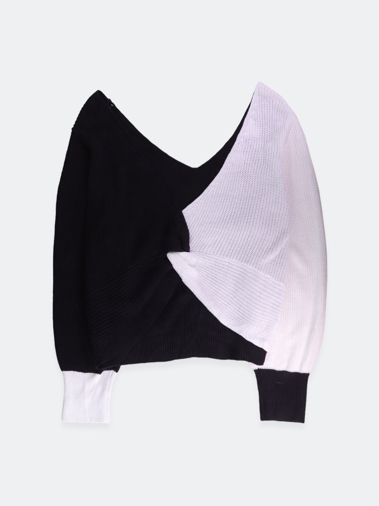 Sueter Knit Color Block - Mujer - 2XL