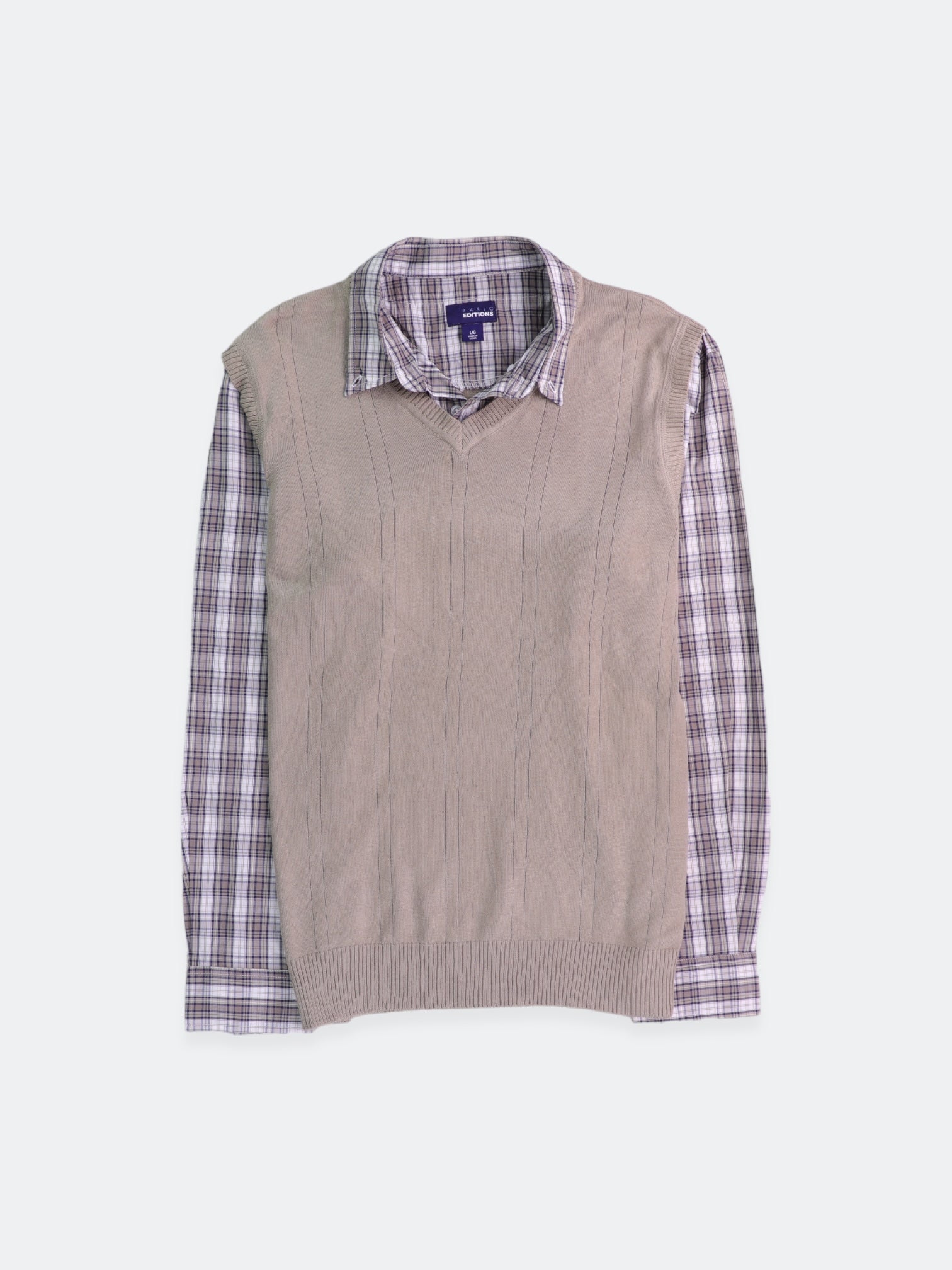 Camisa Casual - Hombre - Large