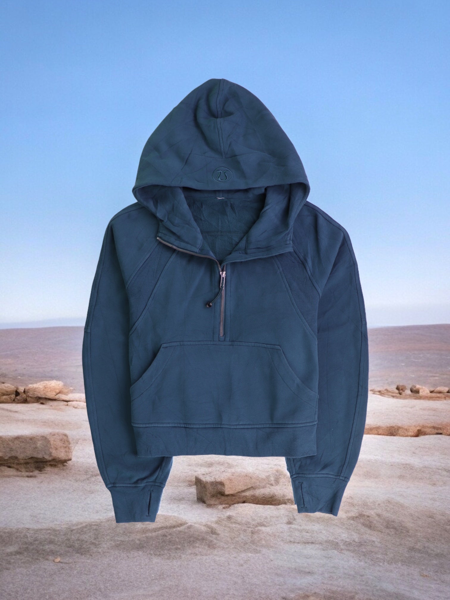 Sudadera Hoodie Basic - Mujer - Small