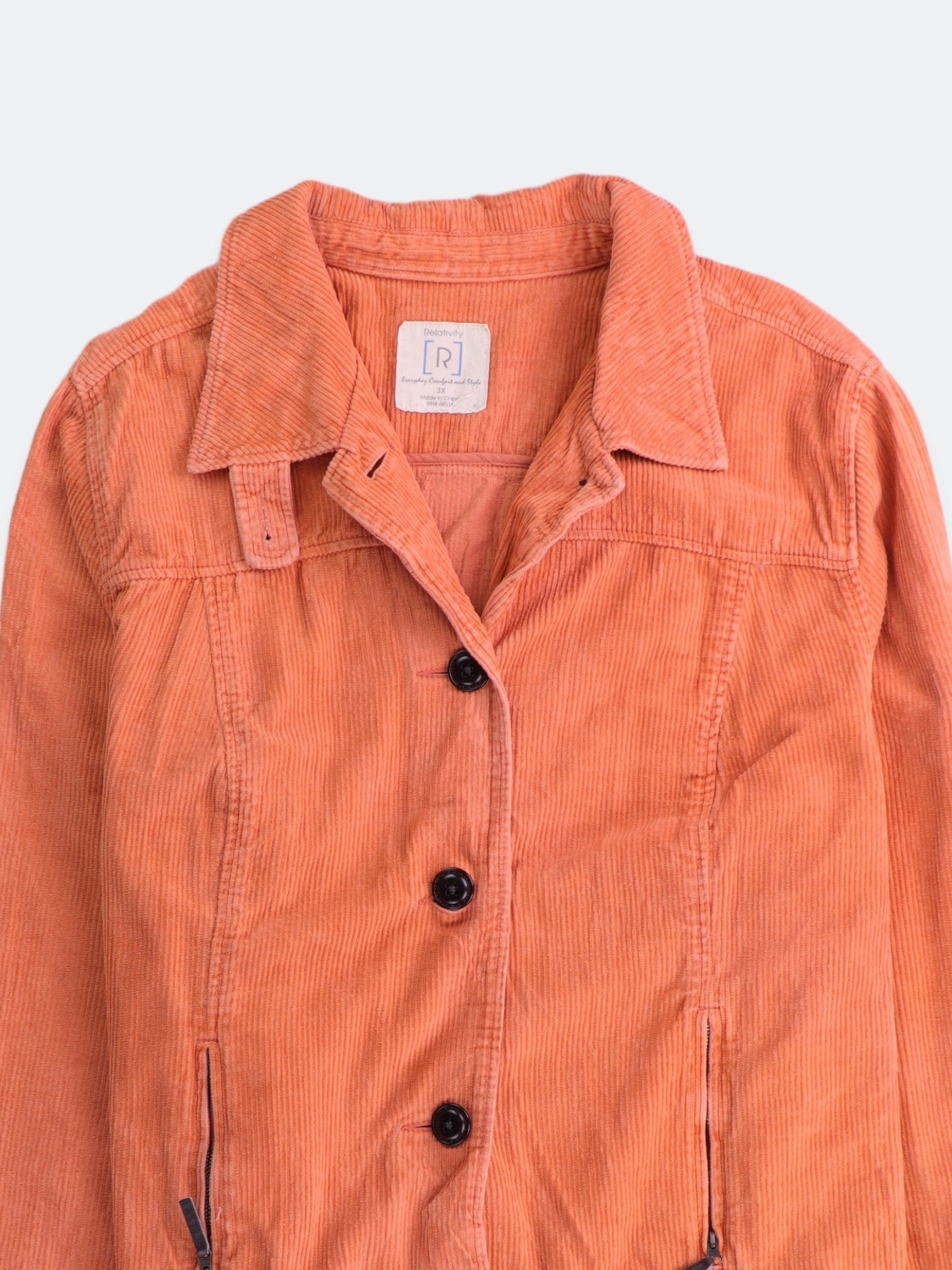 Chaqueta Casual Corduroy - Mujer - 3XL