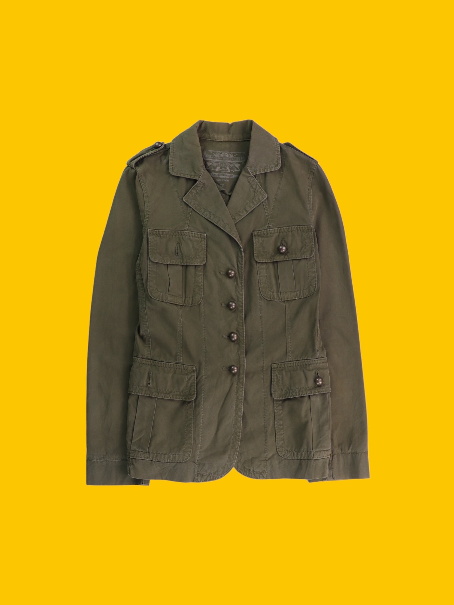 Banana Republic Chaqueta Militar Cargo - Mujer - 6