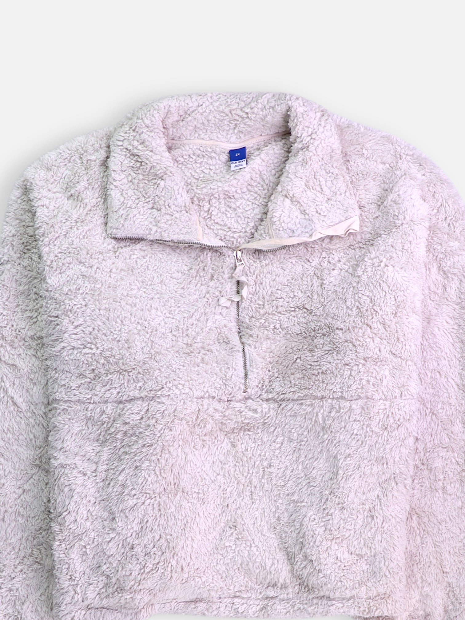 Old Navy Sueter Fleece Teddy - Mujer - 2XL