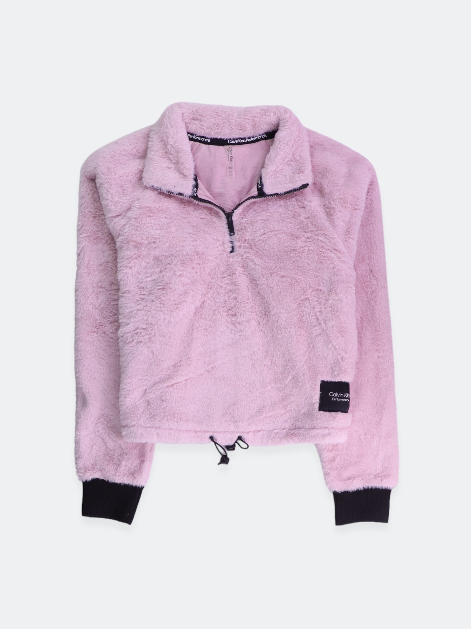 Calvin Klein Sudadera Fleece Teddy - Mujer - Small