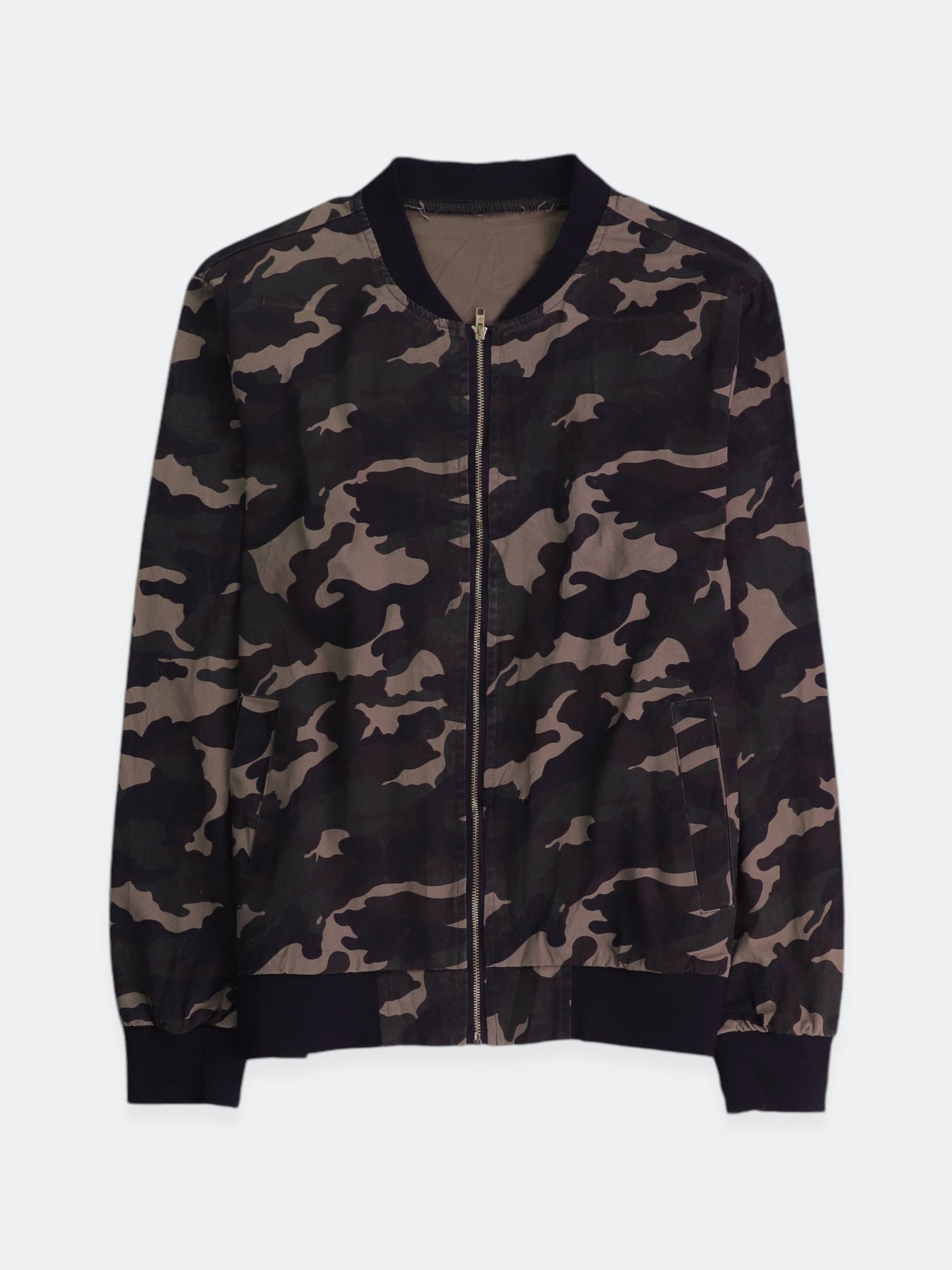 Chaqueta Bomber  Militar - Mujer - Small