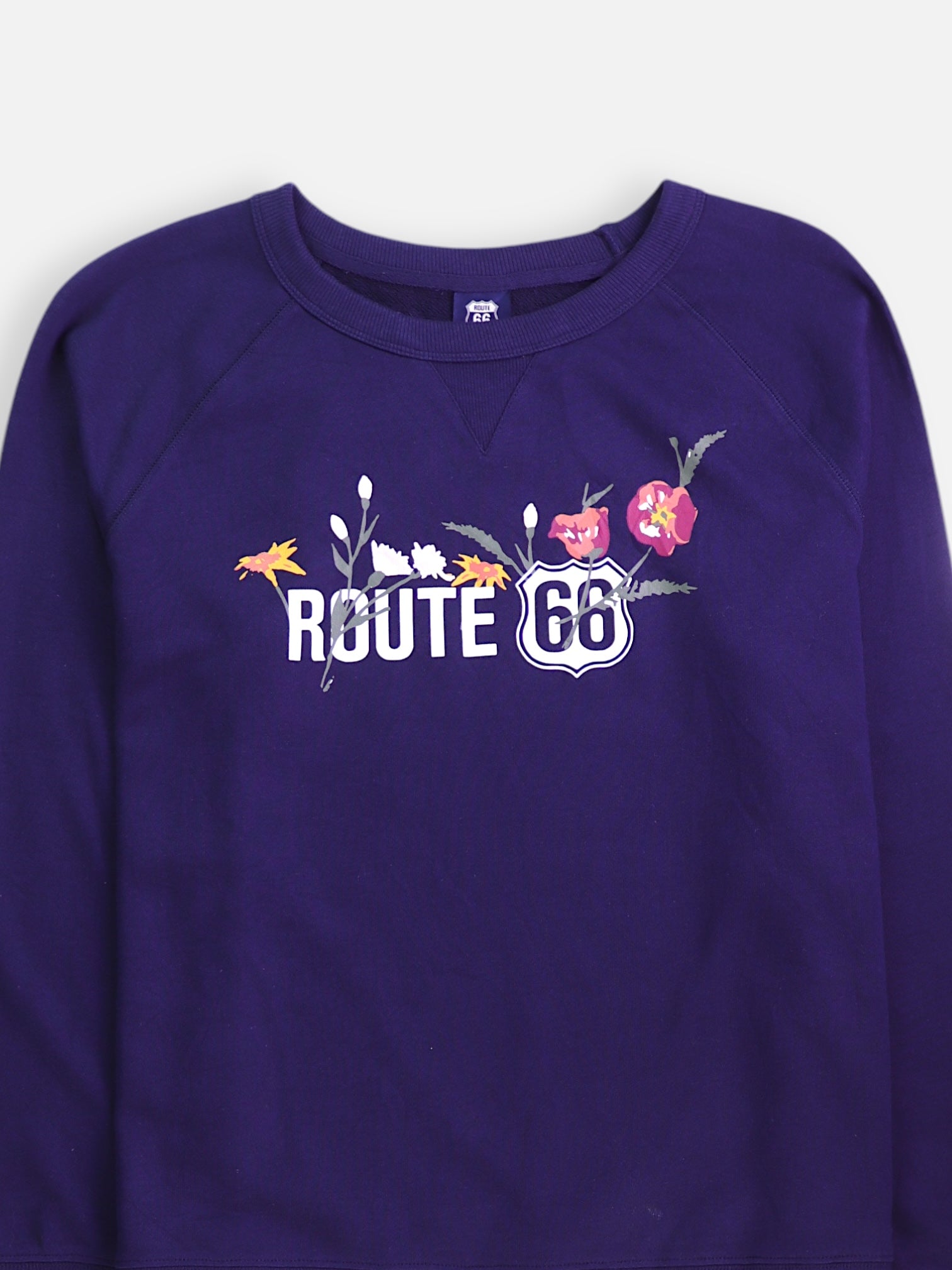 ROUTE 66 Sudadera Sweatshirt Basic - Mujer - XL