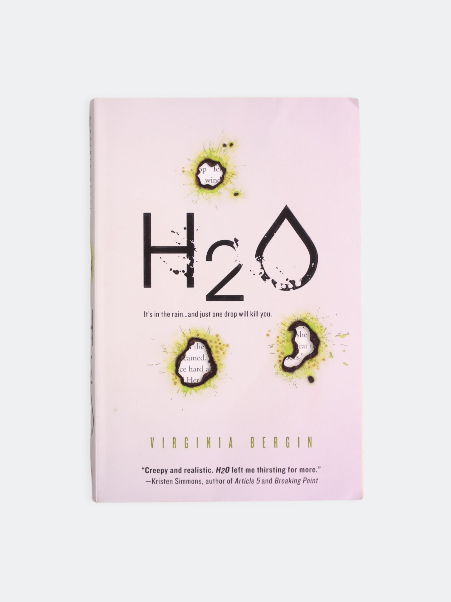 Libro H2o by Virginia Bergin