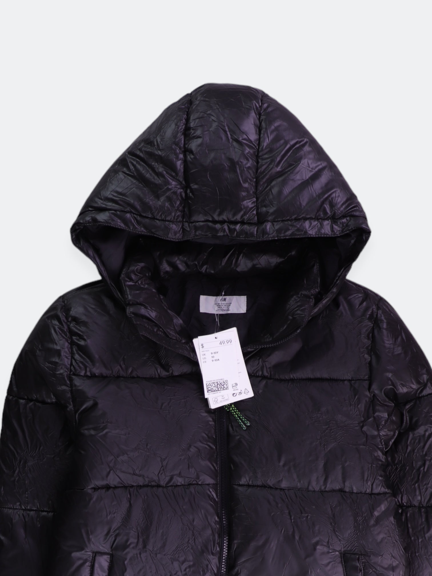 H&M Chaqueta Impermeable Puffer - Niño - 10 - 9-10Y (Años)