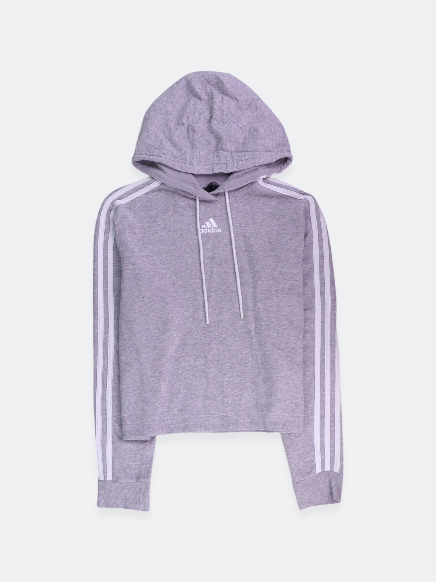 Adidas Sudadera Hoodie Crop Top - Mujer - Small