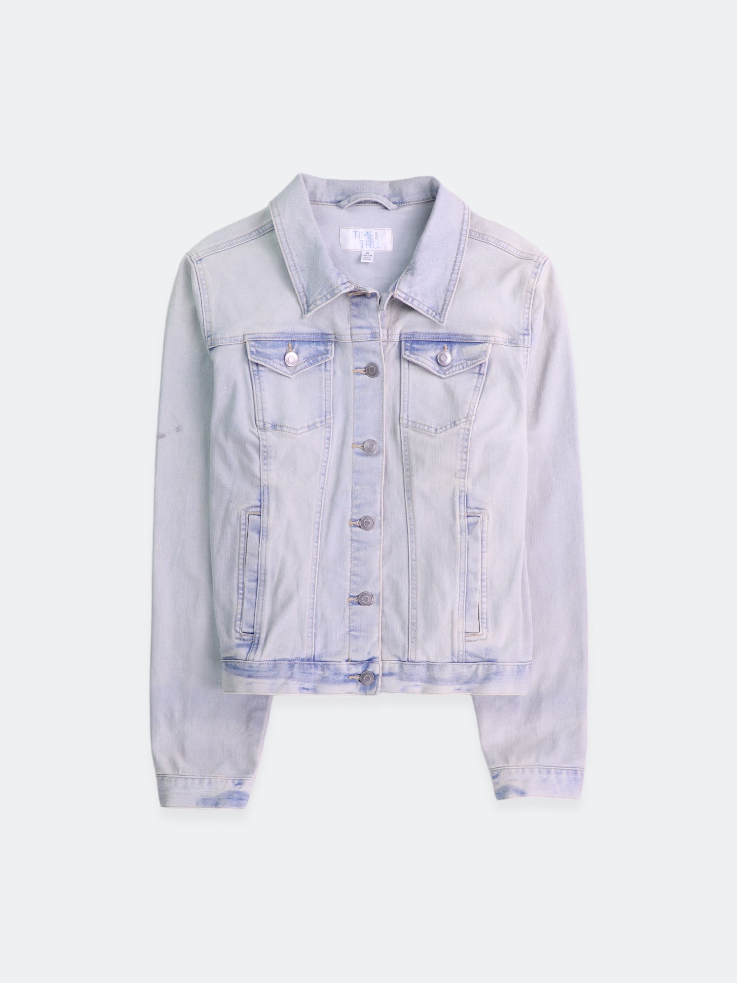 TIME THRU Chaqueta Denim  Basic - Mujer - XL