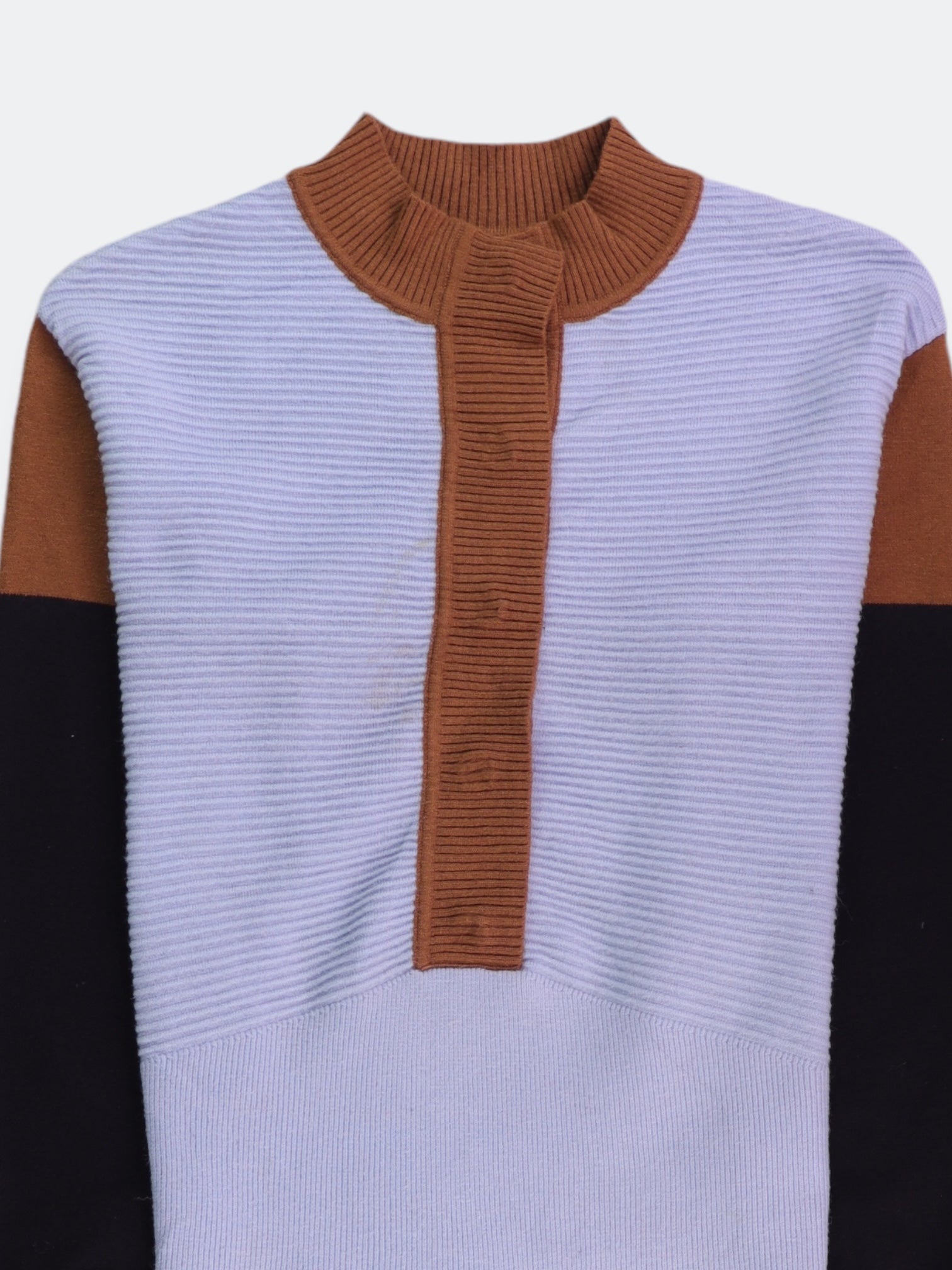 Sueter Casual Color Block - Mujer - XS