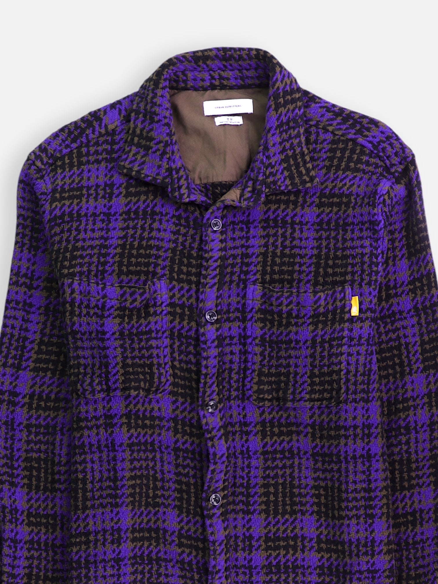 URBAN OUTFITTERS Chaqueta Sobrecamisa Plaid Types - Hombre - Medium