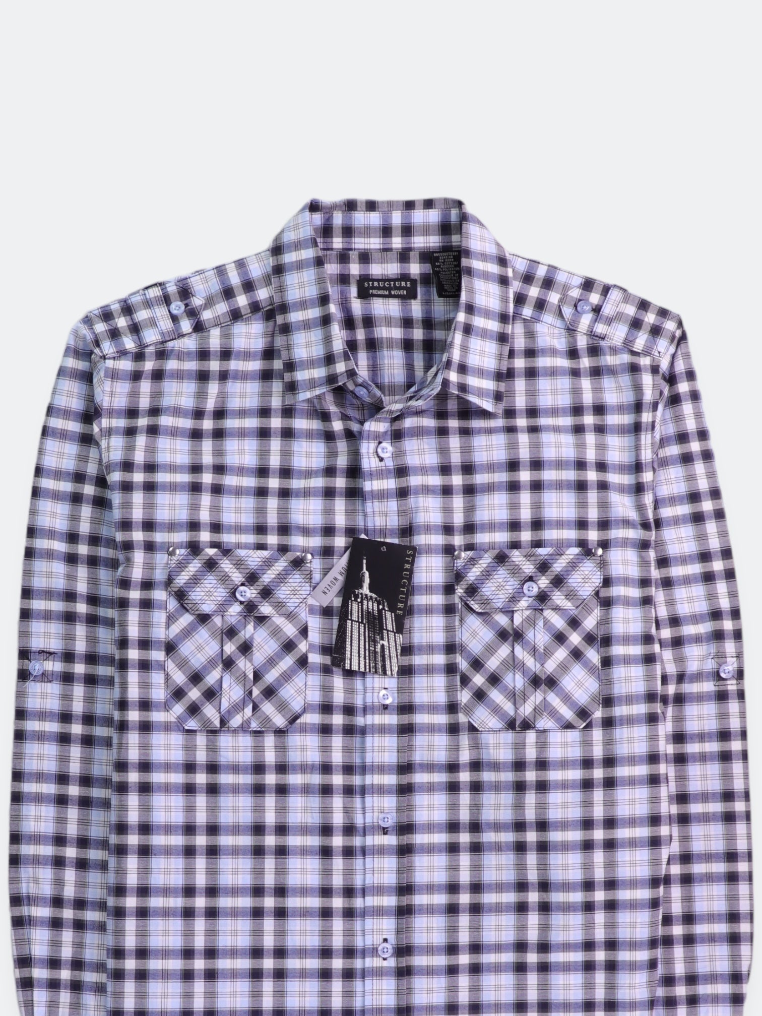 Camisa Casual - Hombre - Large