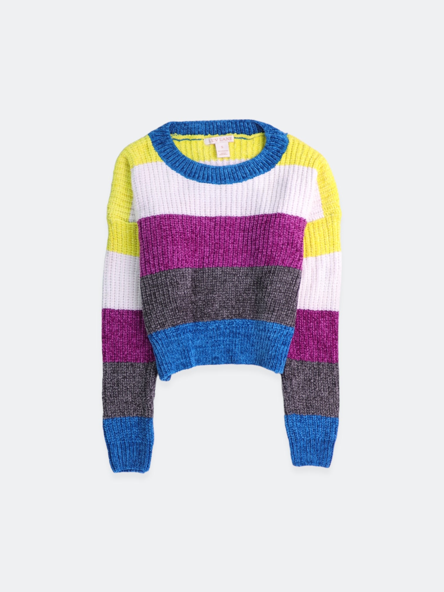 Sueter Knit Color Block - Mujer - Small