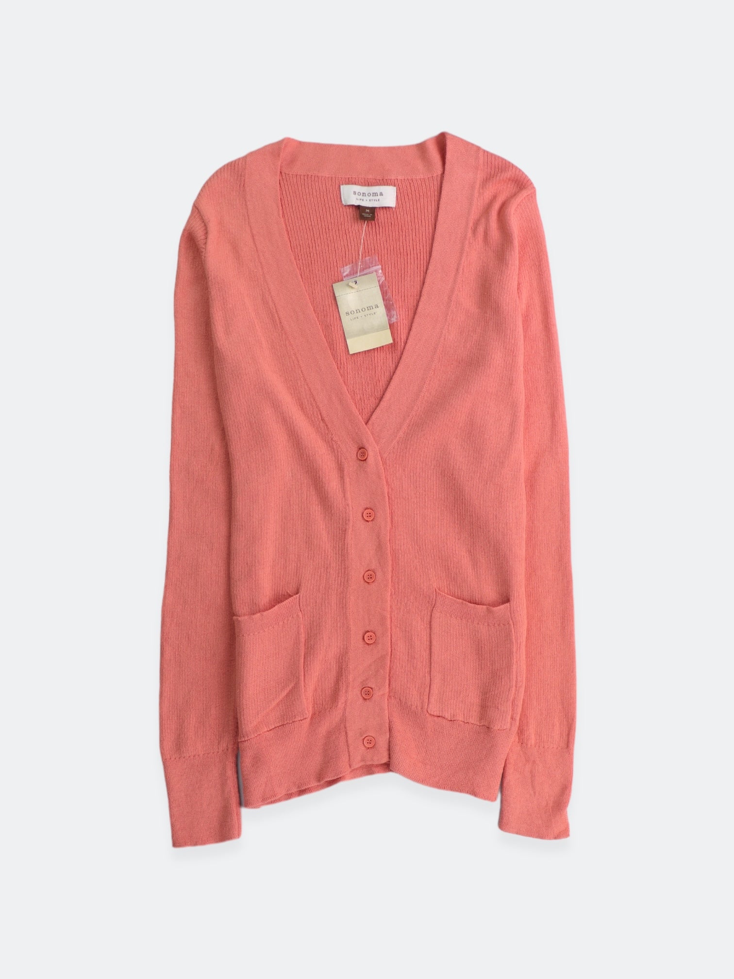 SONOMA Sueter Cardigan Casual - Mujer - Medium