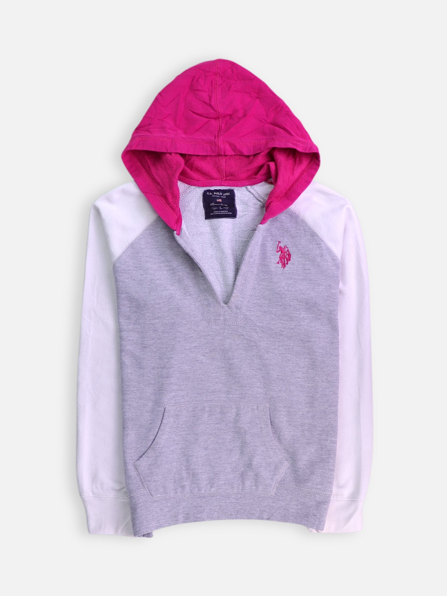 US Polo ASSN Sudadera Hoodie Basic - Mujer - Large