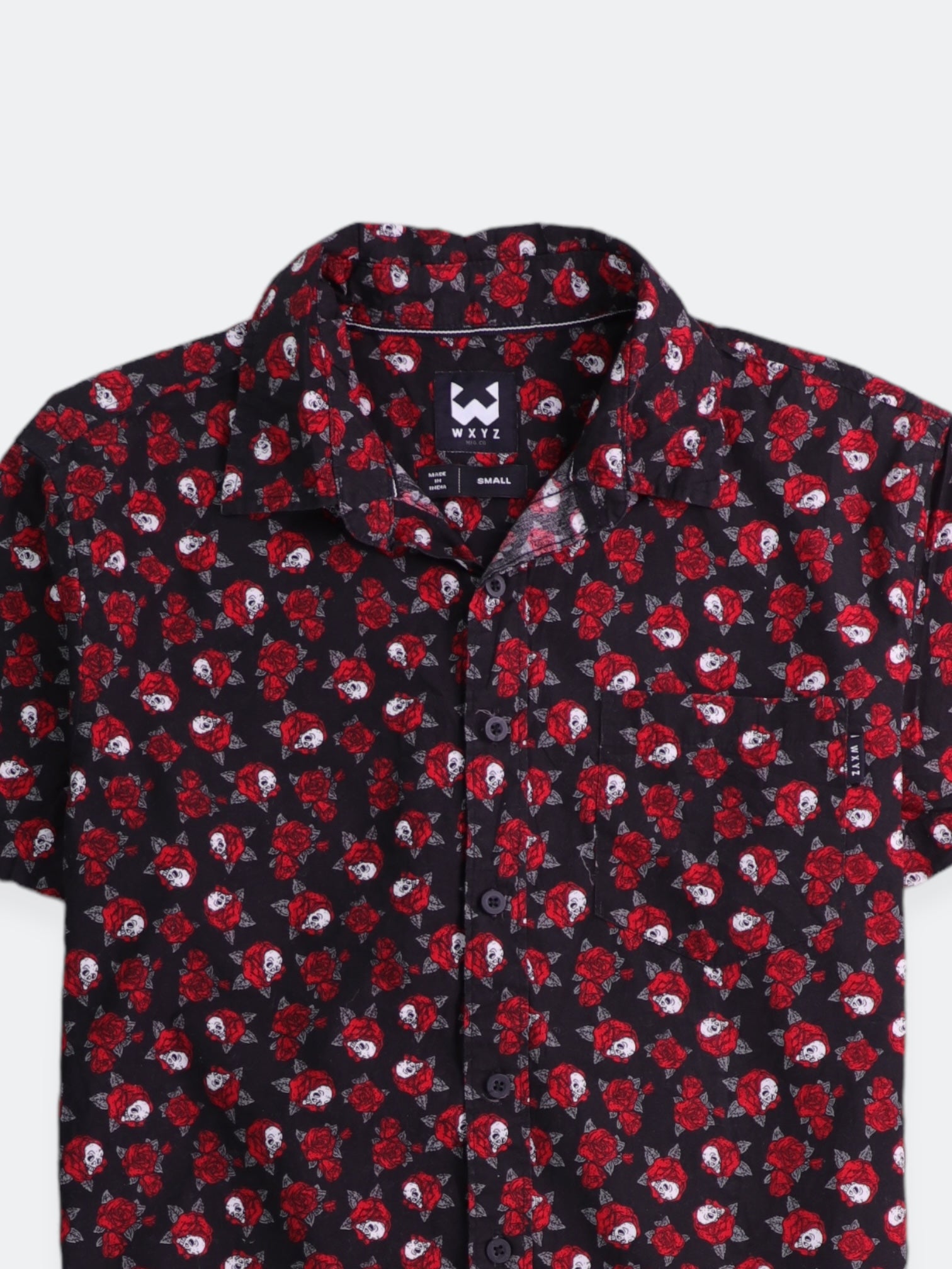 Halloween Camisa Casual - Hombre - Small