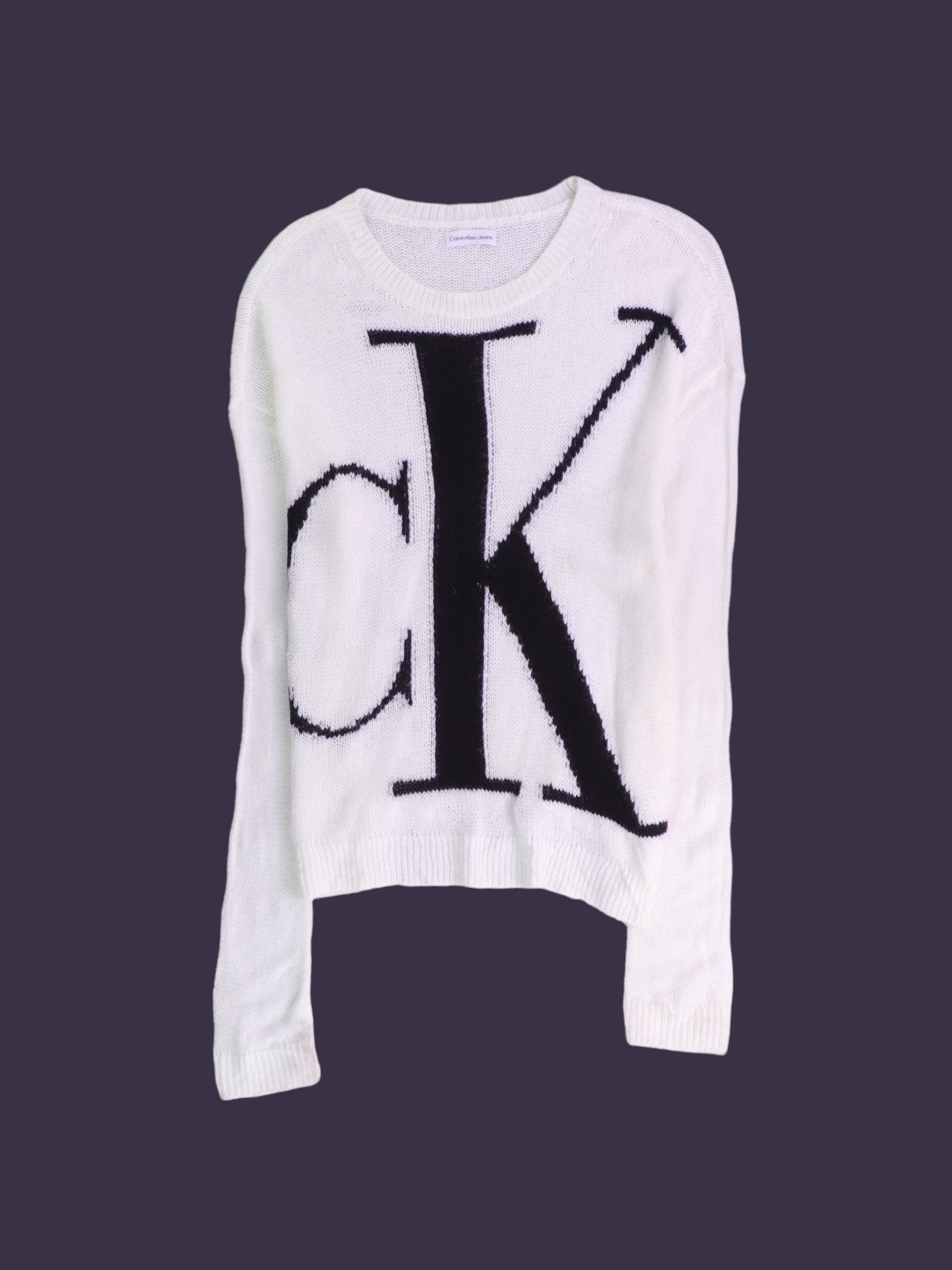 Calvin Klein Sueter Knit Casual - Mujer - Large