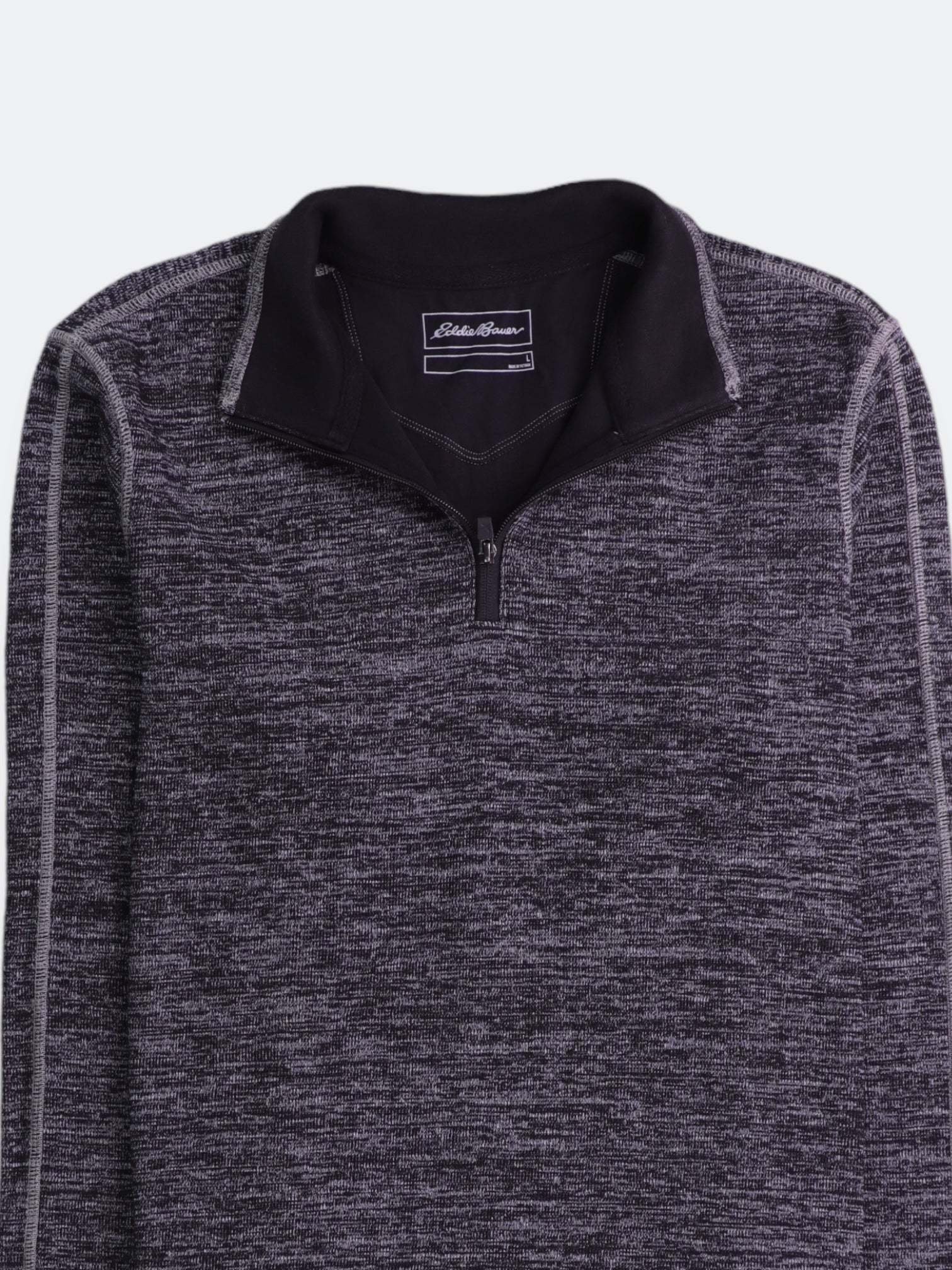 Eddie Bauer Sudadera Fleece Basic - Hombre - Large