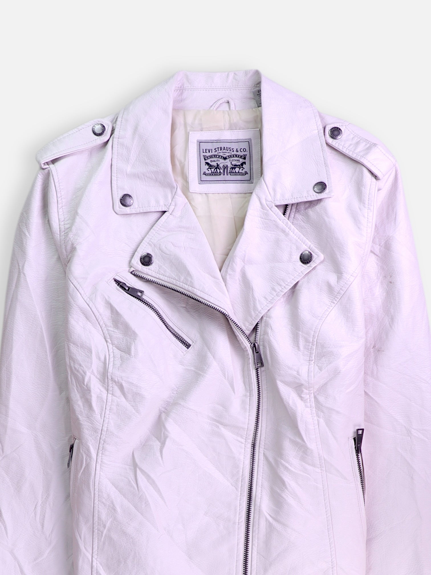 Levis Chaqueta Motera Cuero - Mujer - 2XL