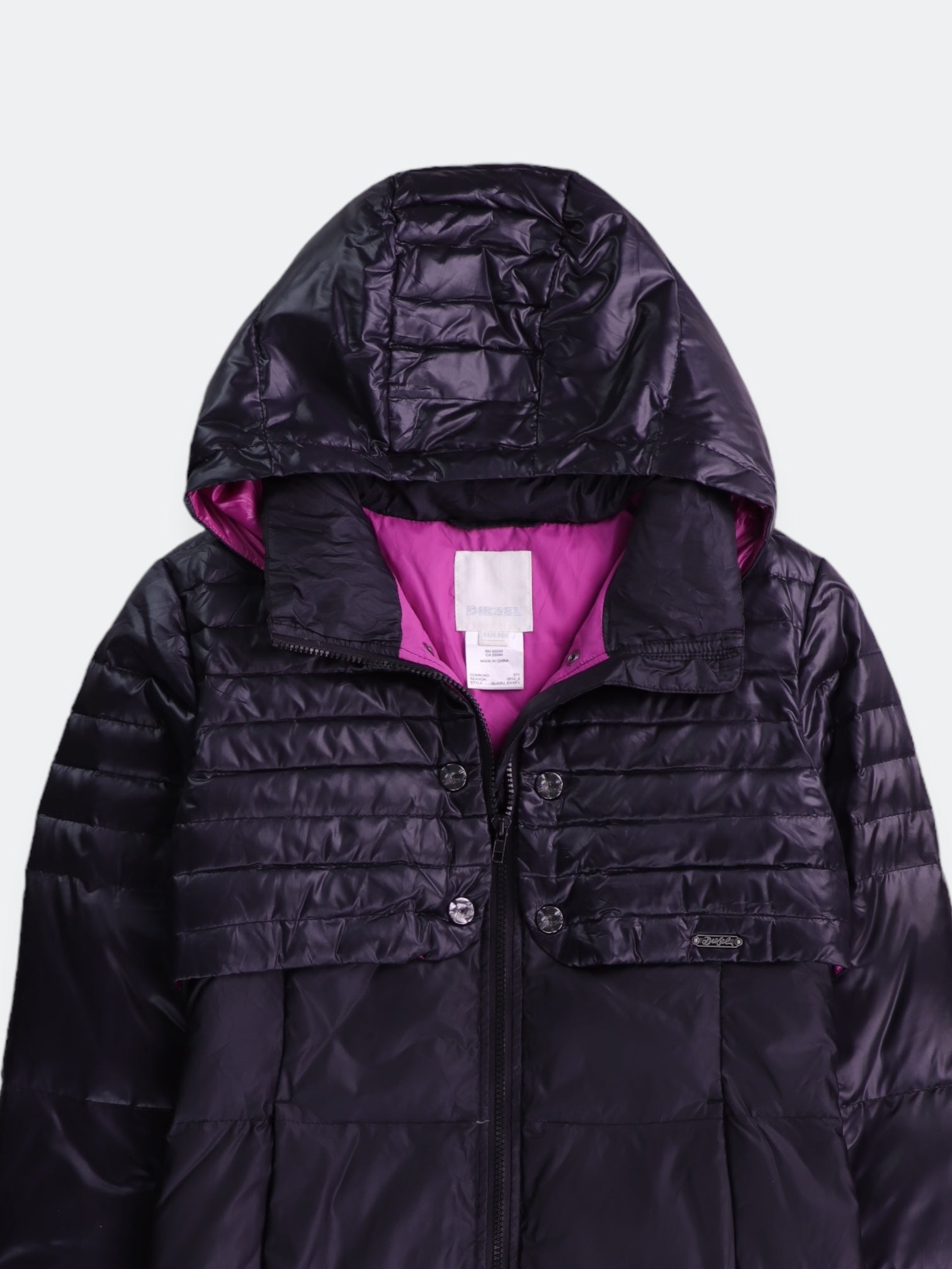 Diesel Chaqueta Puffer Impermeable - Mujer - XL