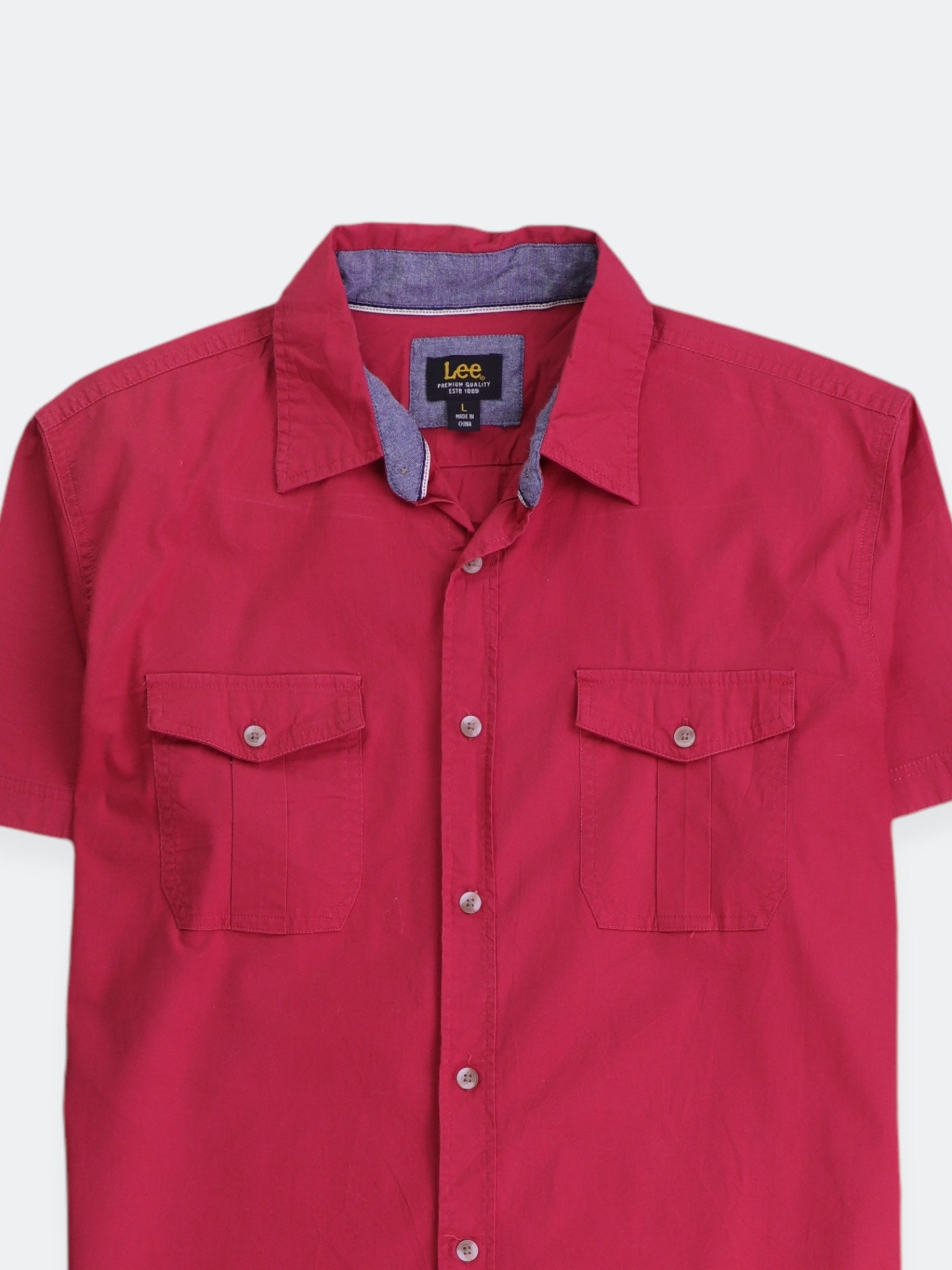 Camisa Casual - Hombre - Large