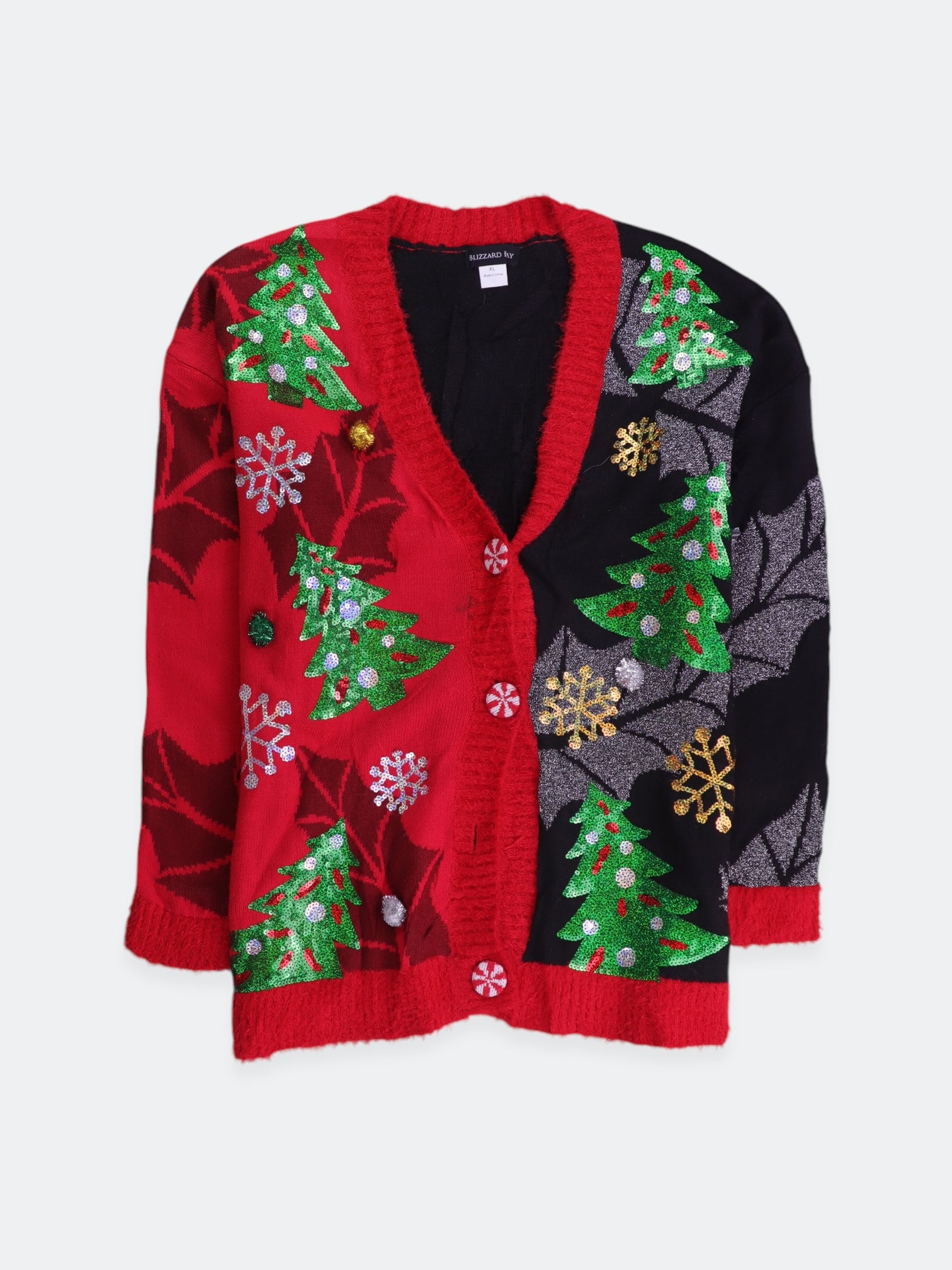 Sueter Cardigan Navideño - Mujer - XL