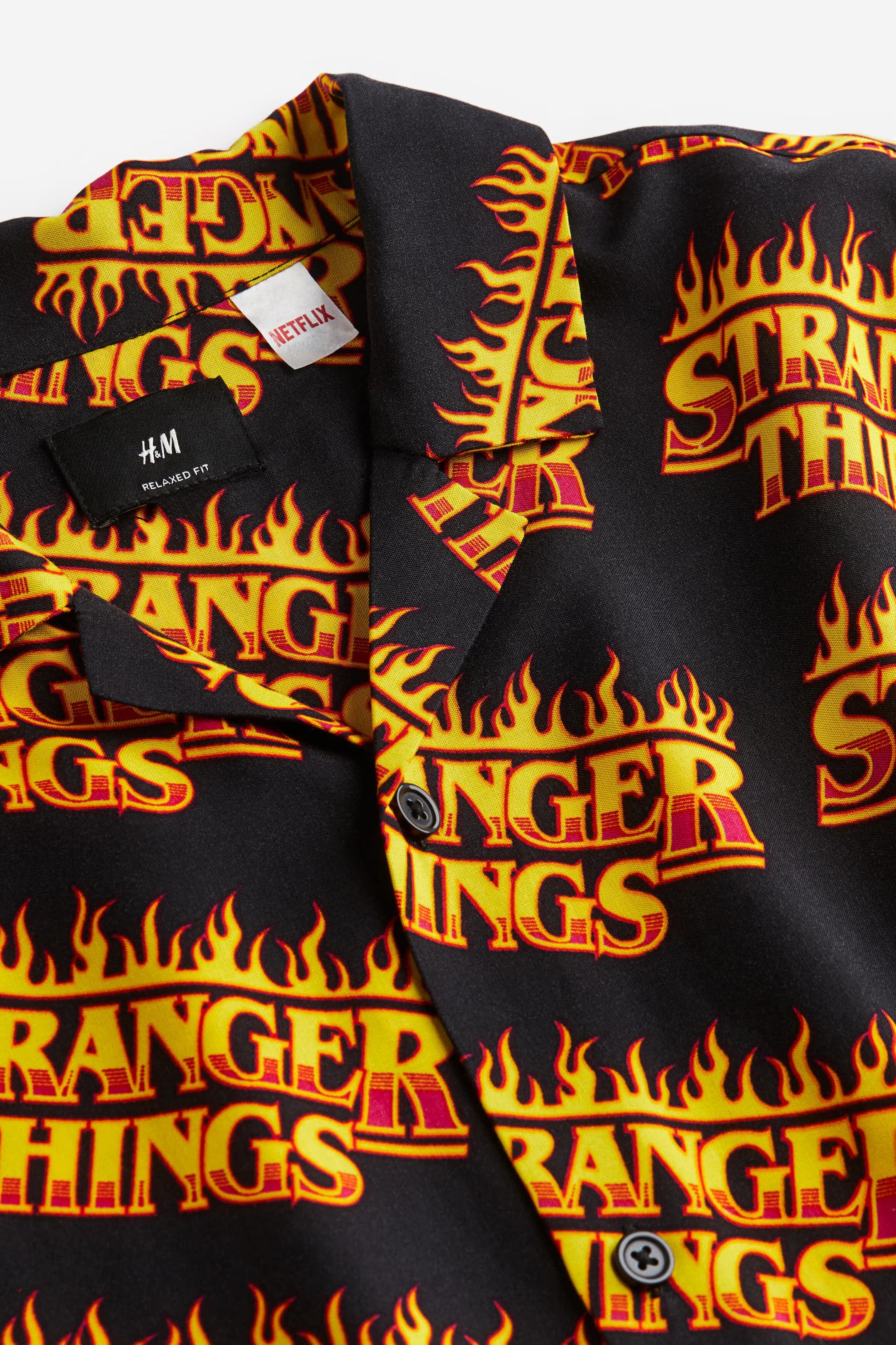 Stranger Things Camisa Verano - Hombre - Medium