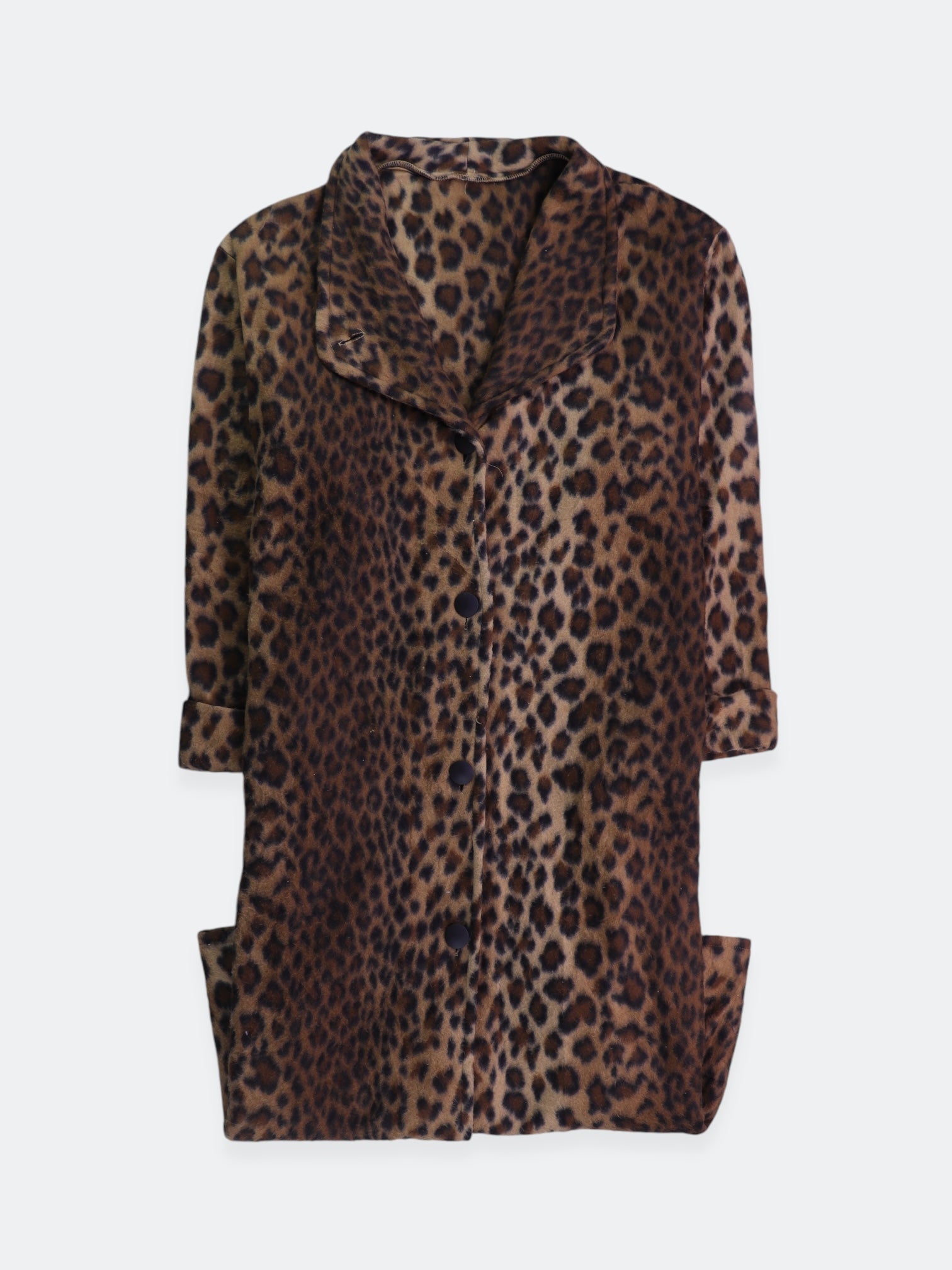 Abrigo Duffle Animal Print - Mujer - XL