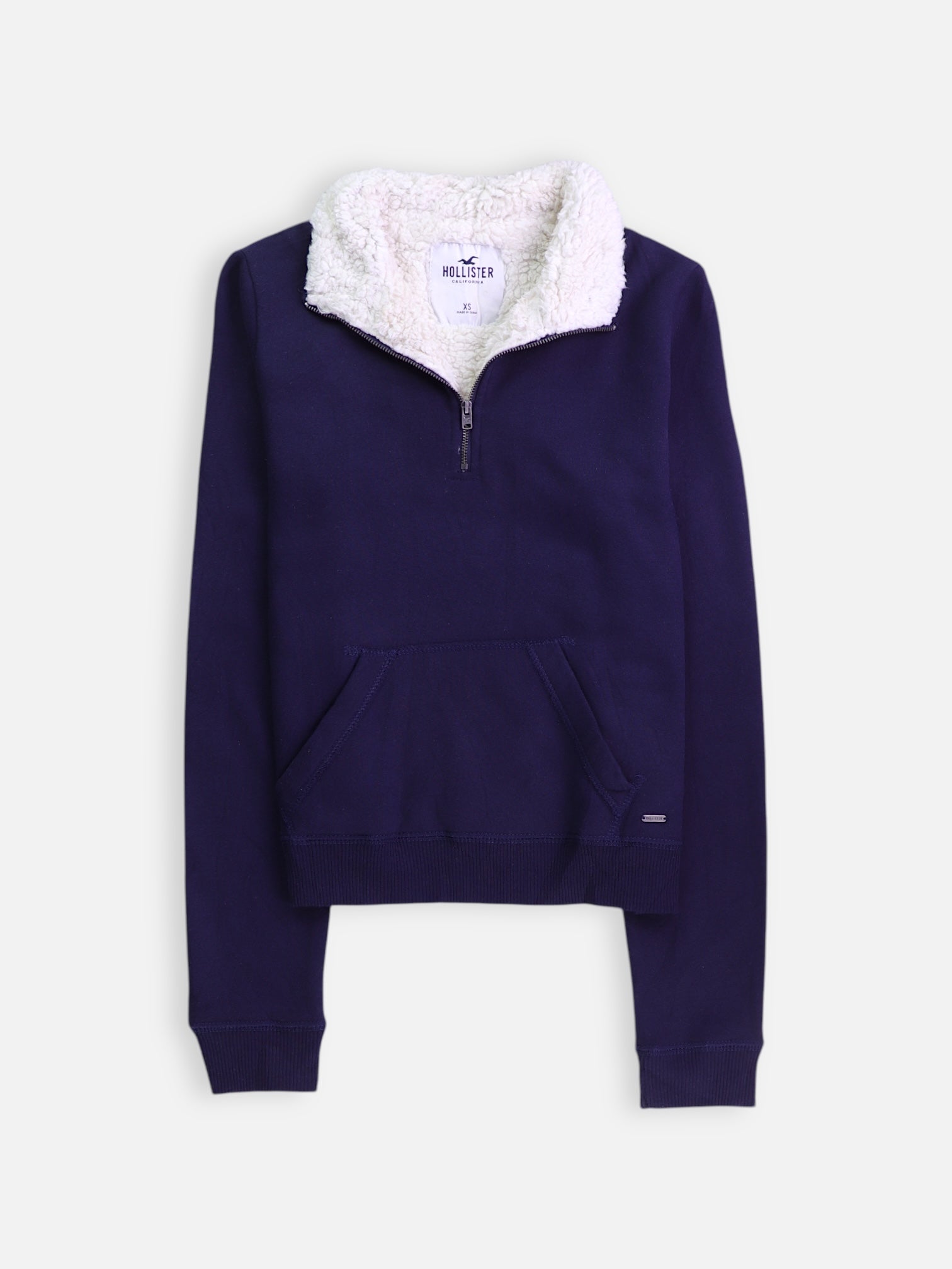 Hollister Sudadera Fleece Basic - Mujer - XS