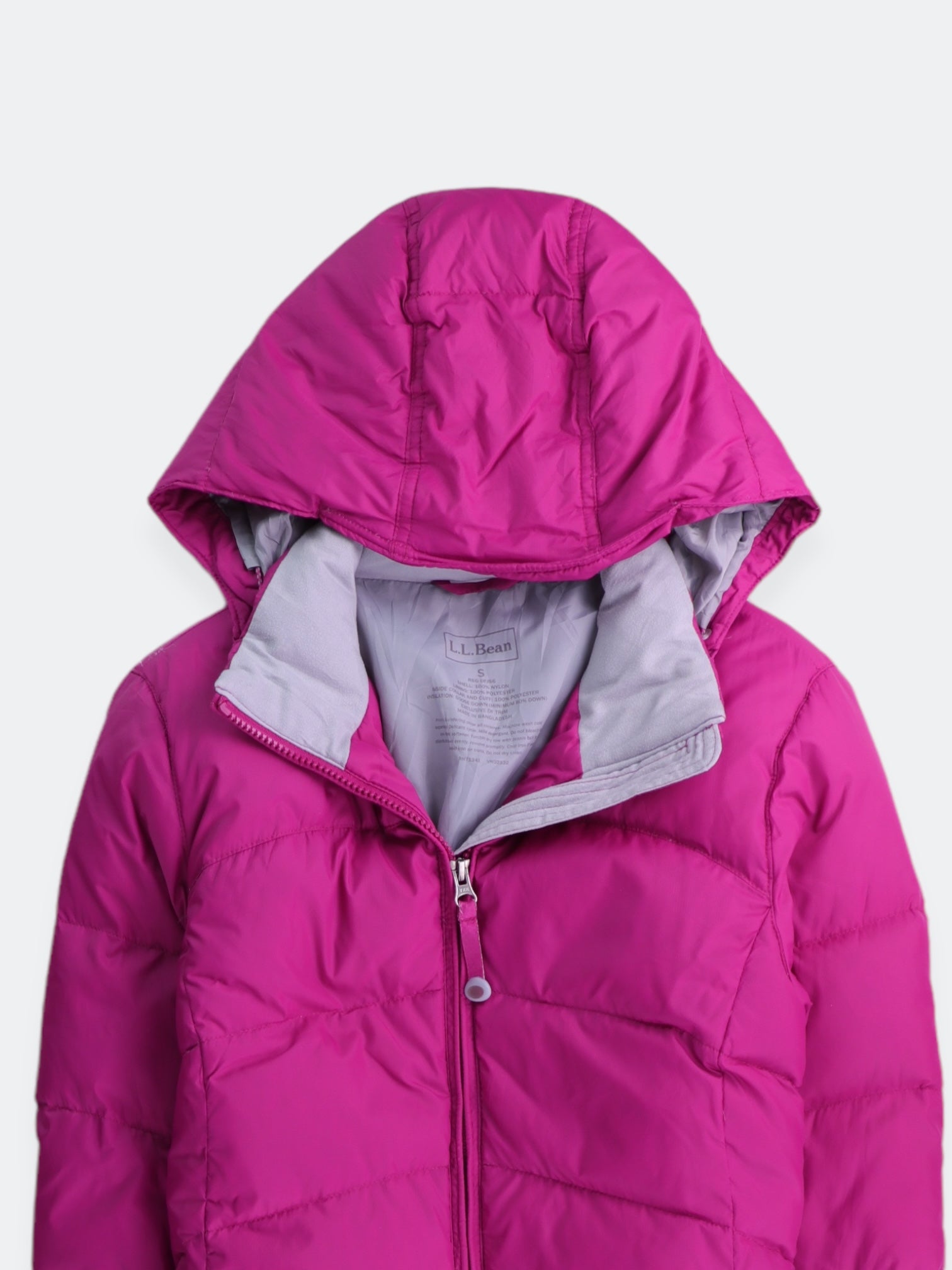 LL BEAN Chaqueta Puffer Impermeable - Mujer - Small