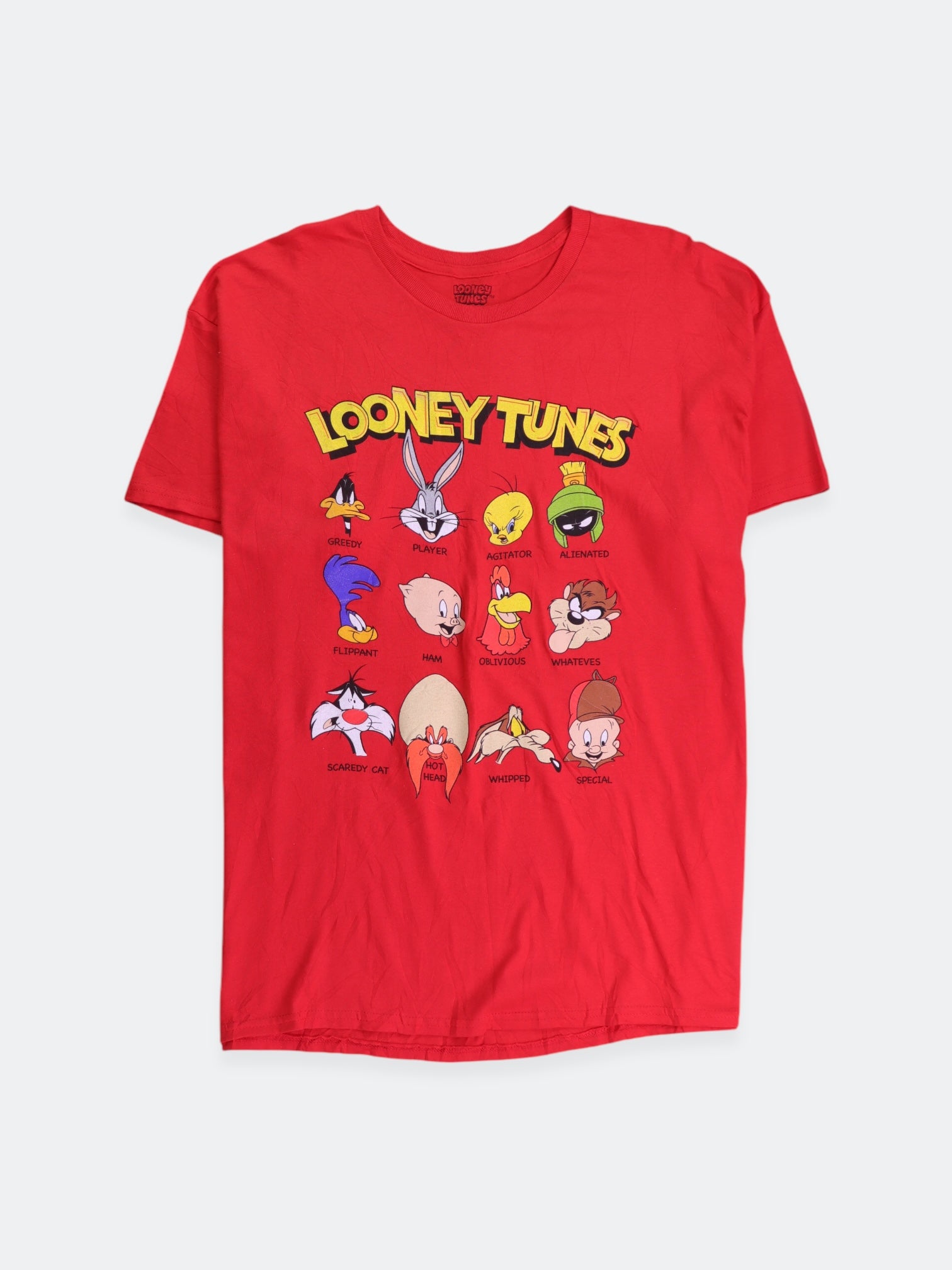 Looney Tunes Camiseta Grafica - Hombre - XL