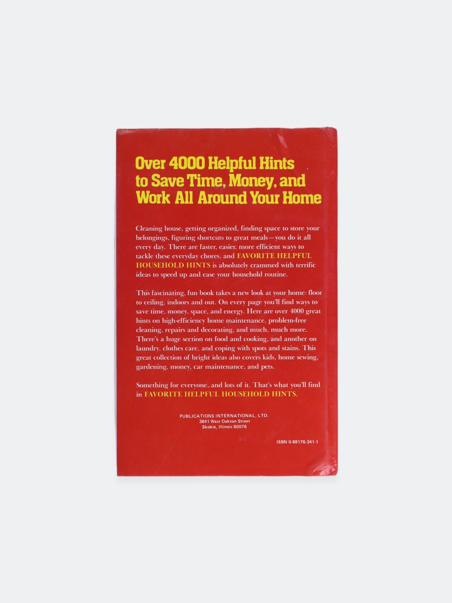 Libro FAVORITE  HELPFUL HOUSEHOLD HINTS  by BY THE EDITORES OF CONSUMER GUIDE