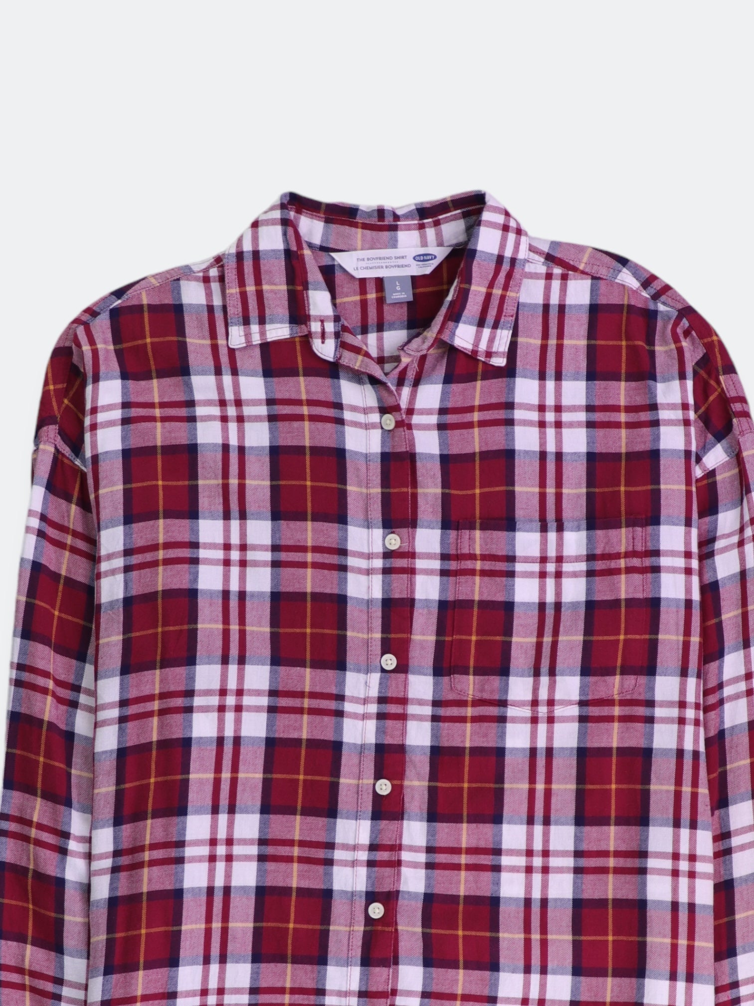 Old Navy Camisa Vaquero - Hombre - Large