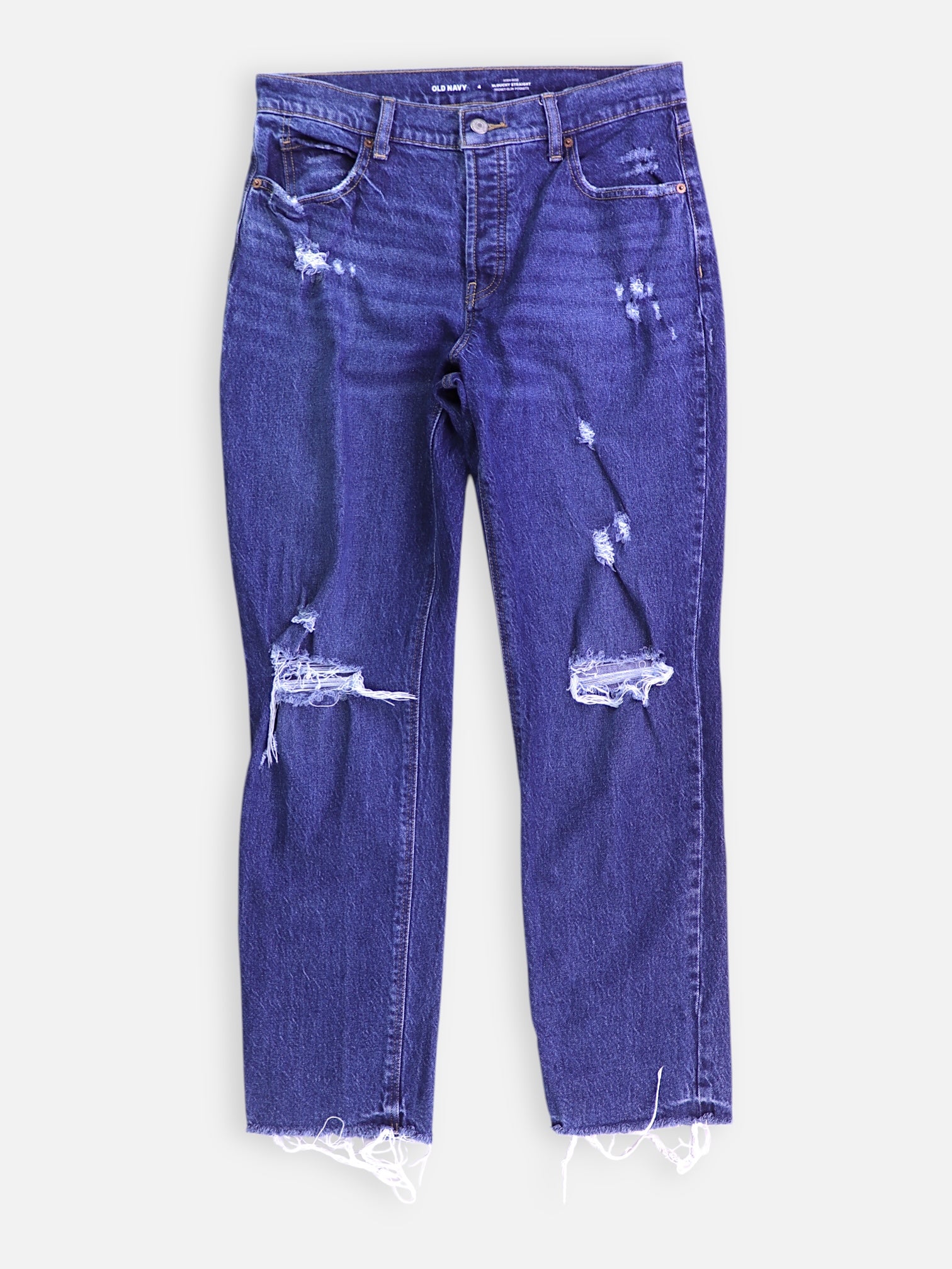 Old Navy Jean High Rise Slim Denim - Mujer - 4