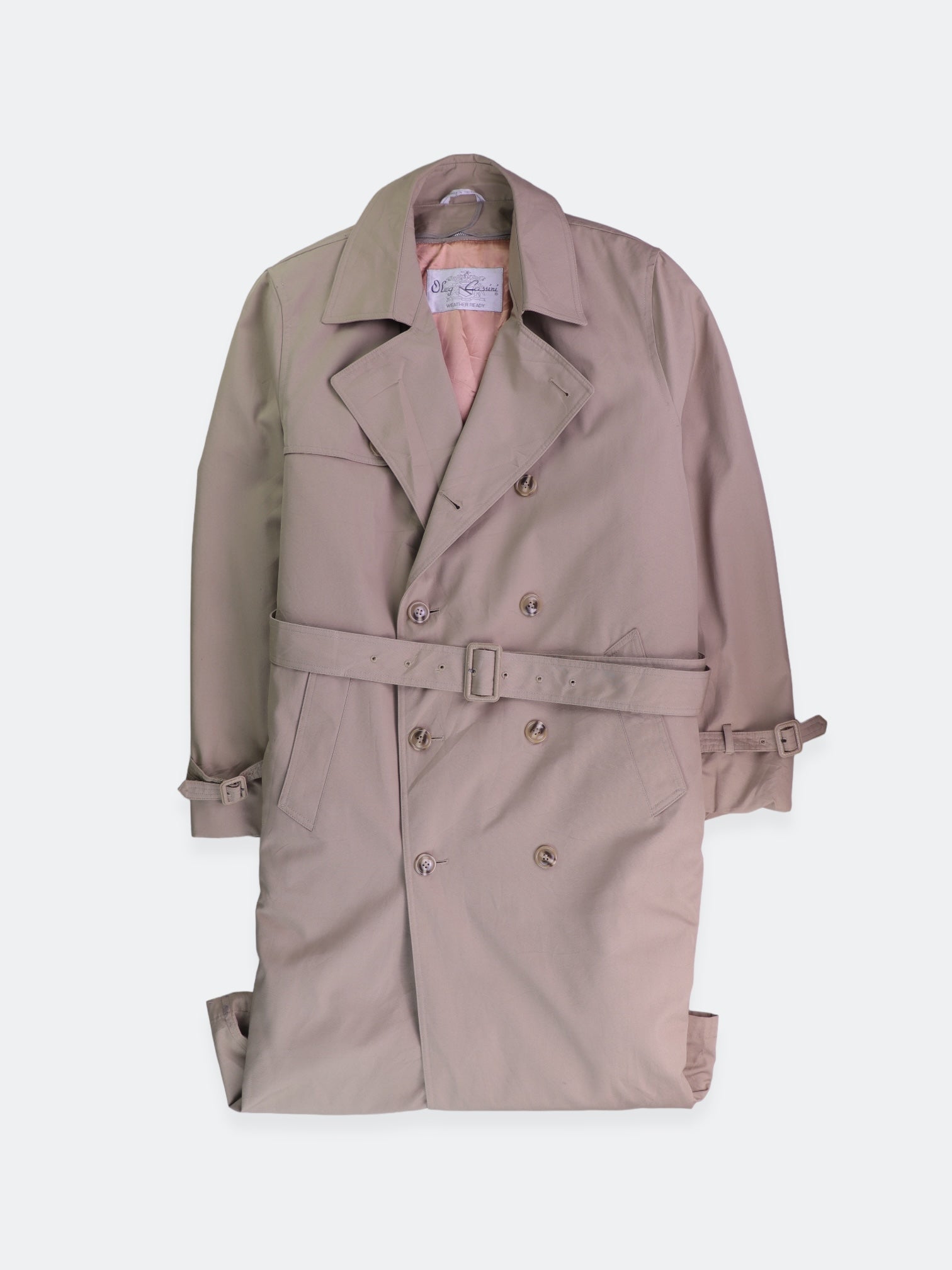 Abrigo Trench Coat Casual - Hombre - 44R