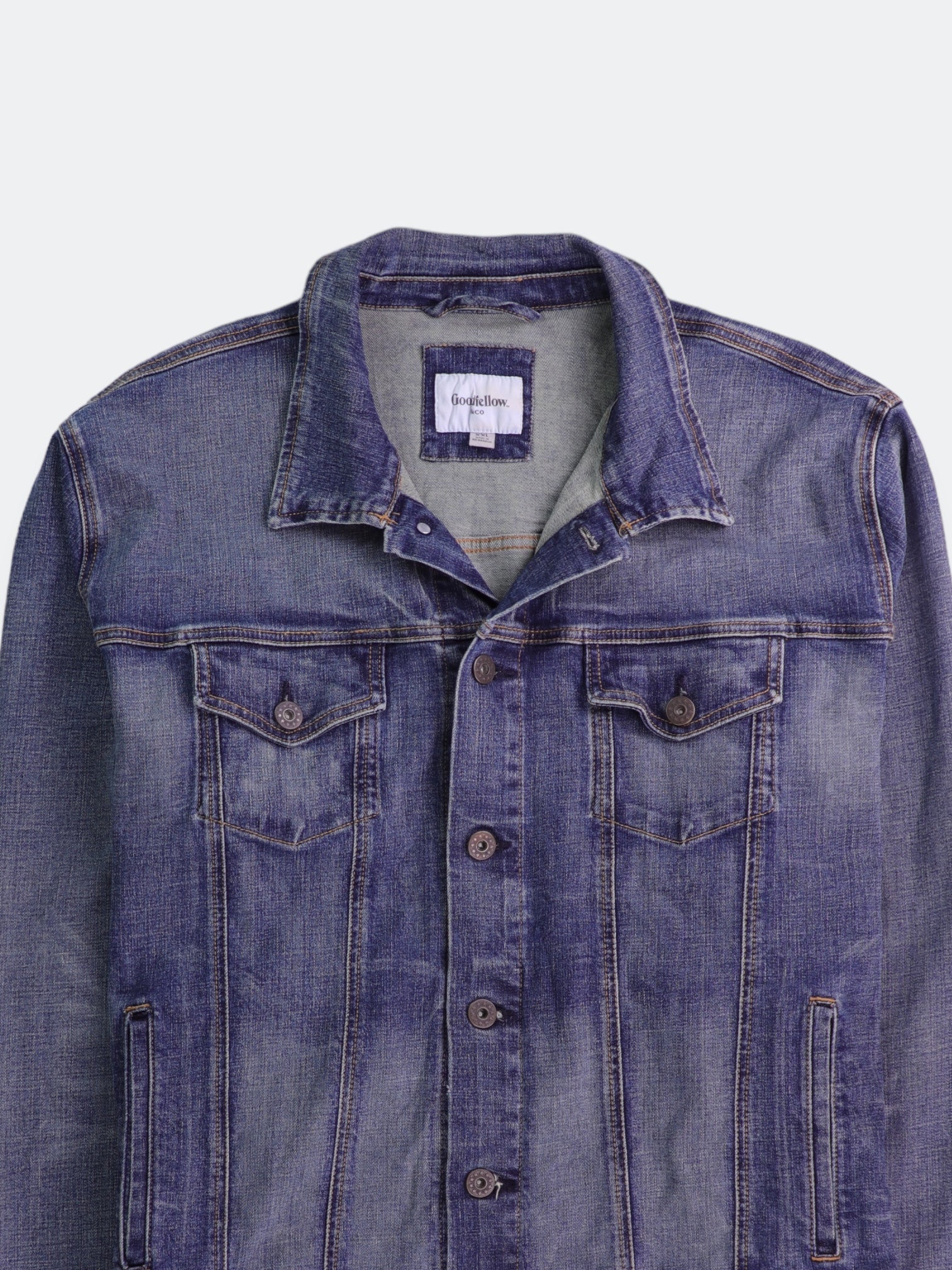 Goodiefellow Chaqueta Denim  Basic - Hombre - 2XL